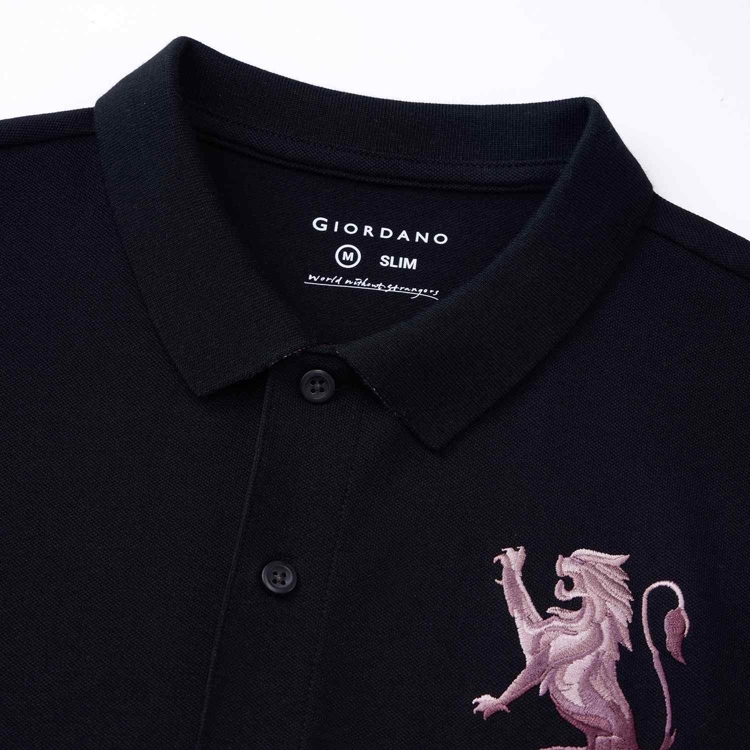 Men's Lion Polo - Image 3