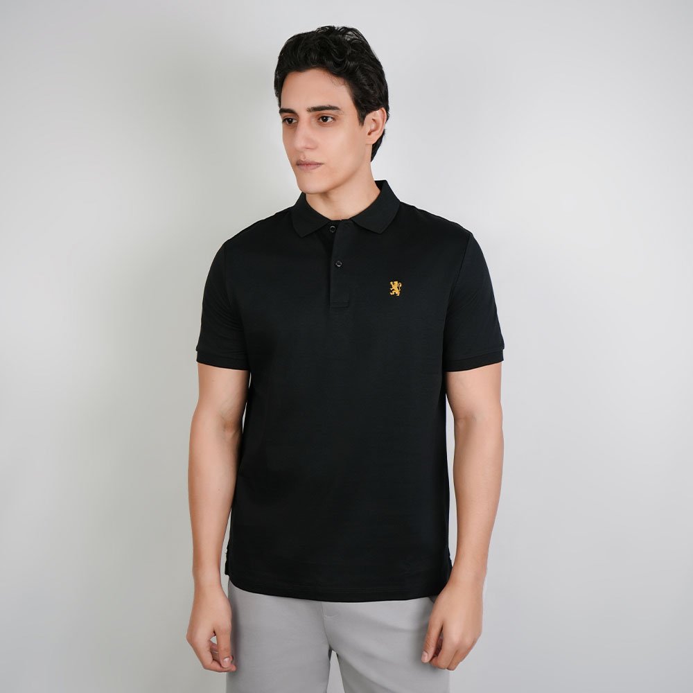 Men's 100% Cotton Regular Mercerized Polo - Image 1