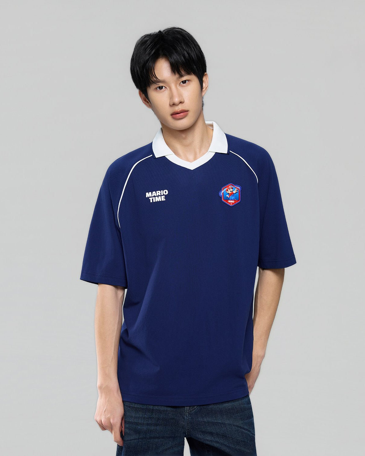 Men's Super Mario Relax Fit Bold Polo - Image 1