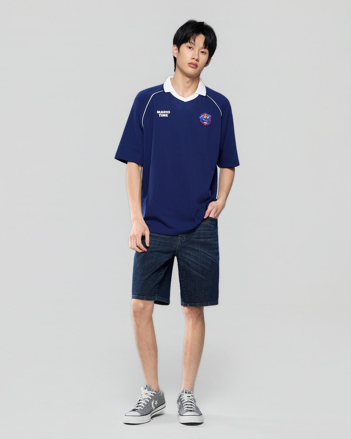Men's Super Mario Relax Fit Bold Polo - Image 2