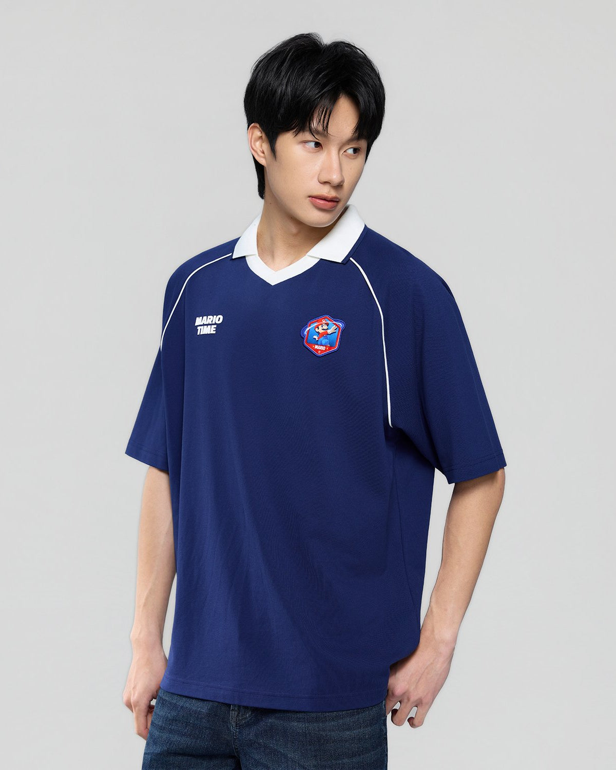 Men's Super Mario Relax Fit Bold Polo - Image 3