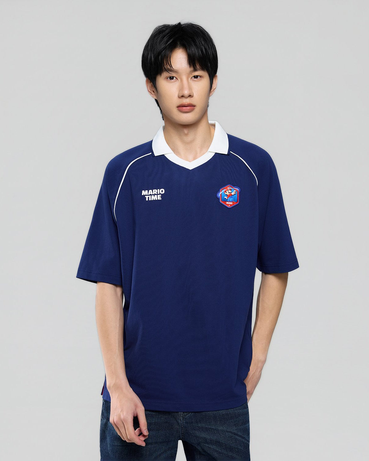 Men's Super Mario Relax Fit Bold Polo - Image 4