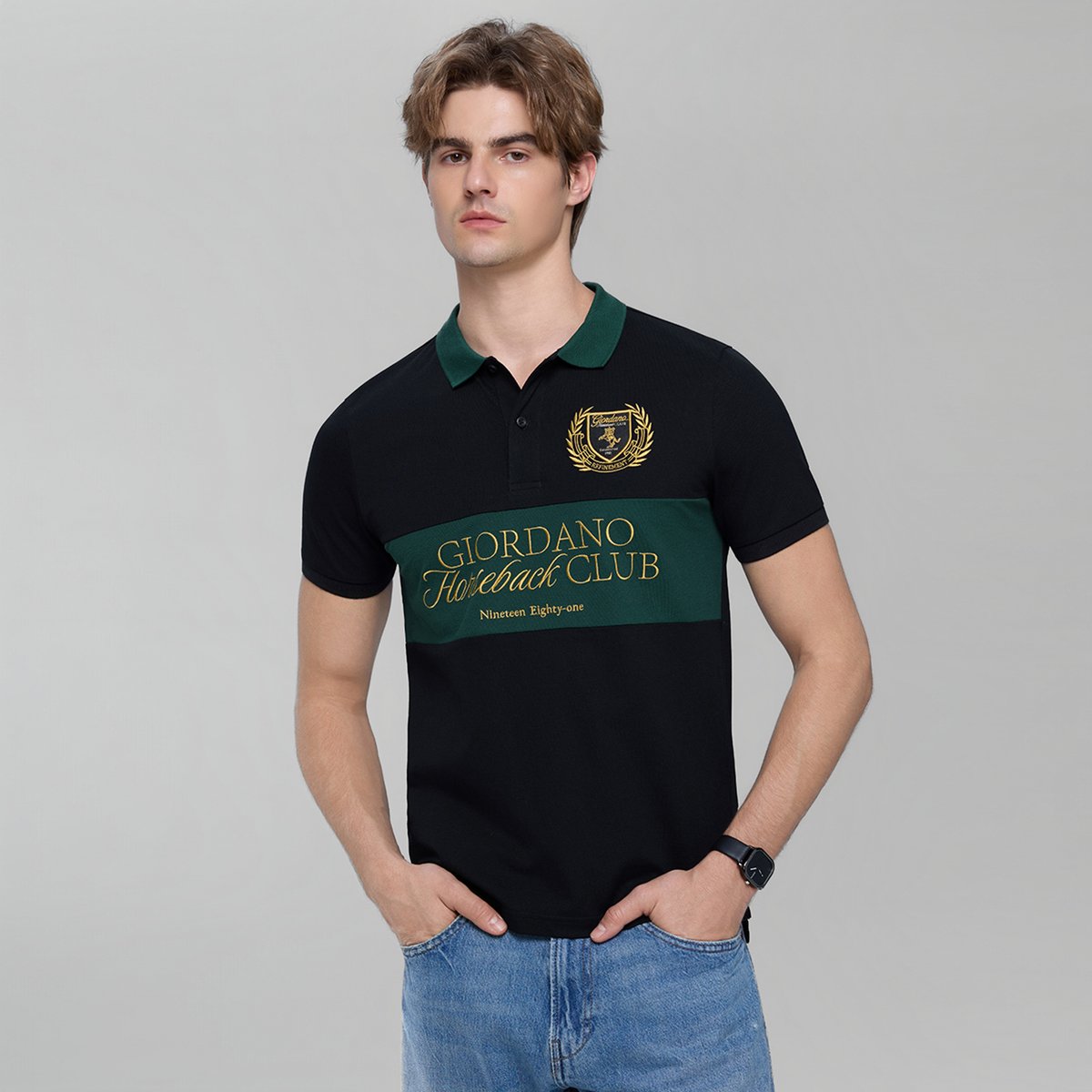 Men's Lacoste Bold Polo - Image 1