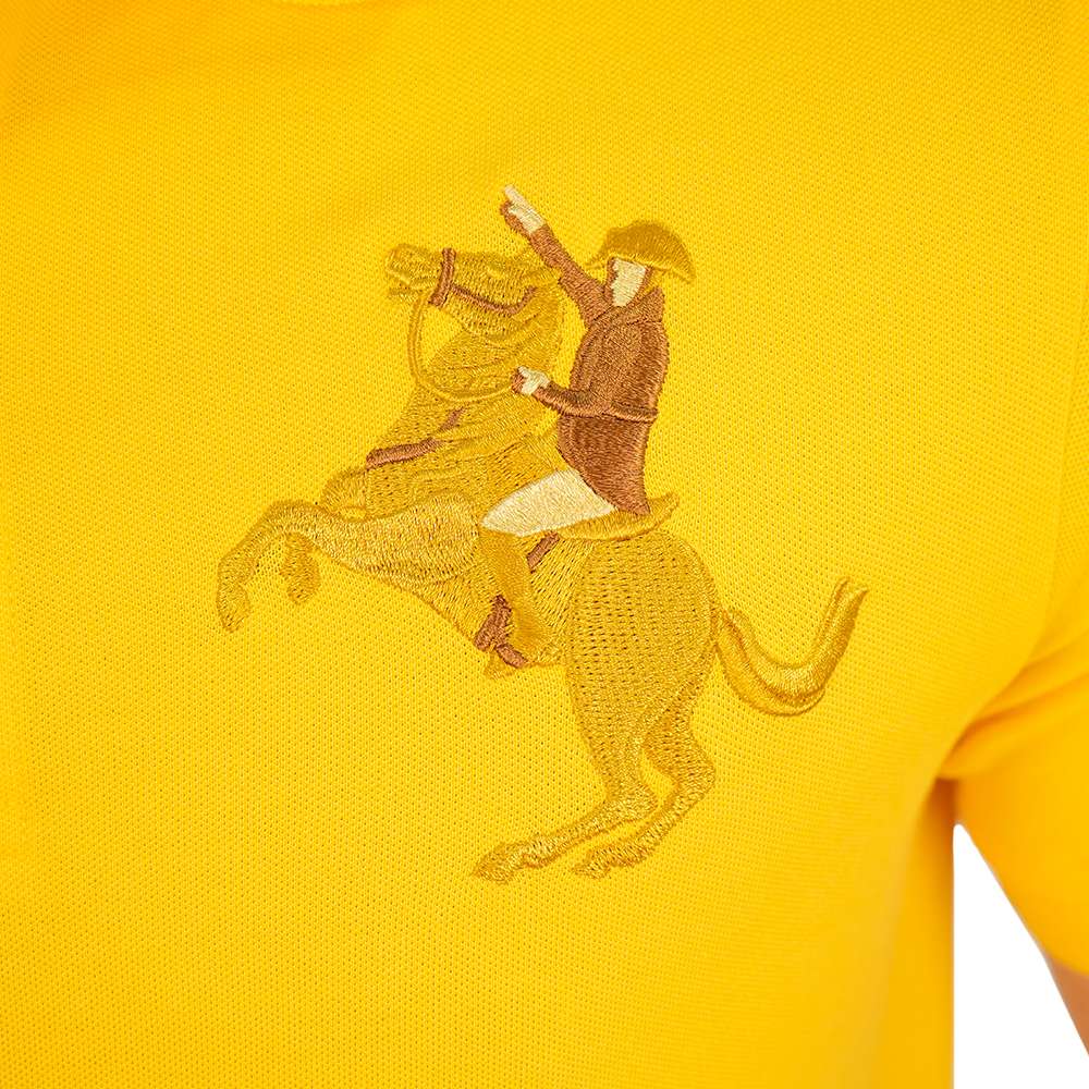 Men's Slim Pique Napoleon Embroidery Polo - Image 4