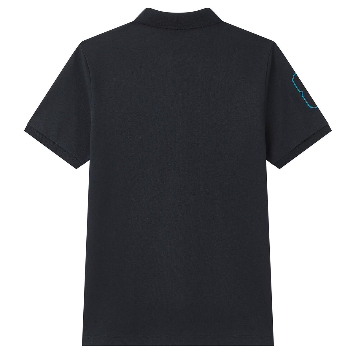 Men's Slim Fit 3D Lion Embroidery Lycra Pique Polo - Image 7