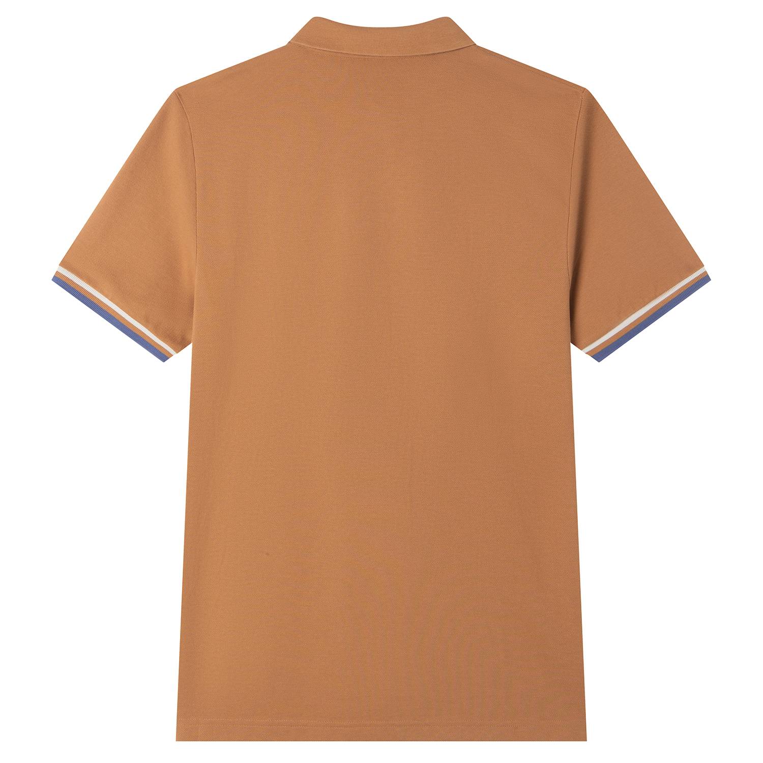 Men's Slim Fit Embroidery Solid Polo - Image 7