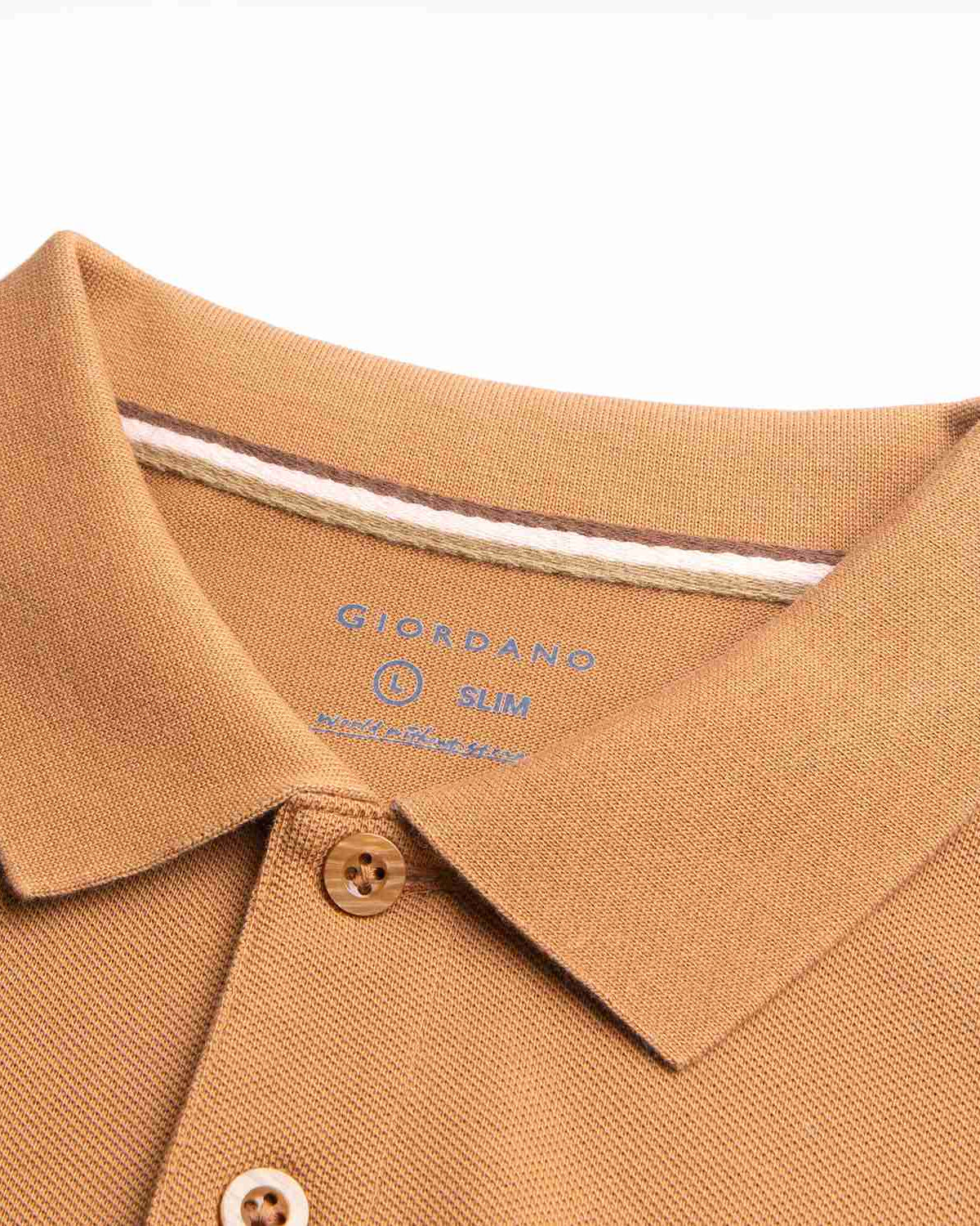 Men's Slim Fit Embroidery Solid Polo - Image 8