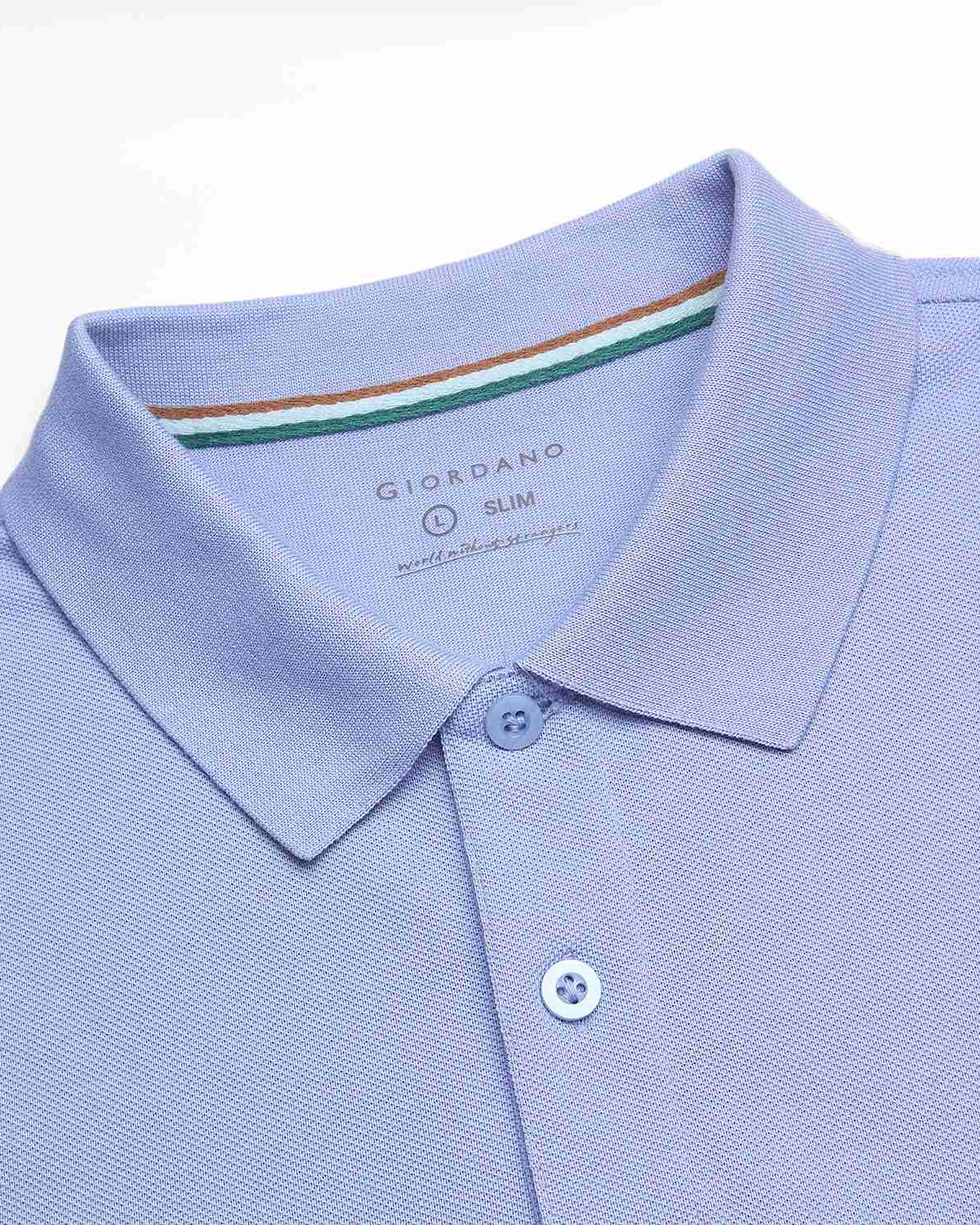 Men's Slim Fit Embroidery Solid Polo - Image 8