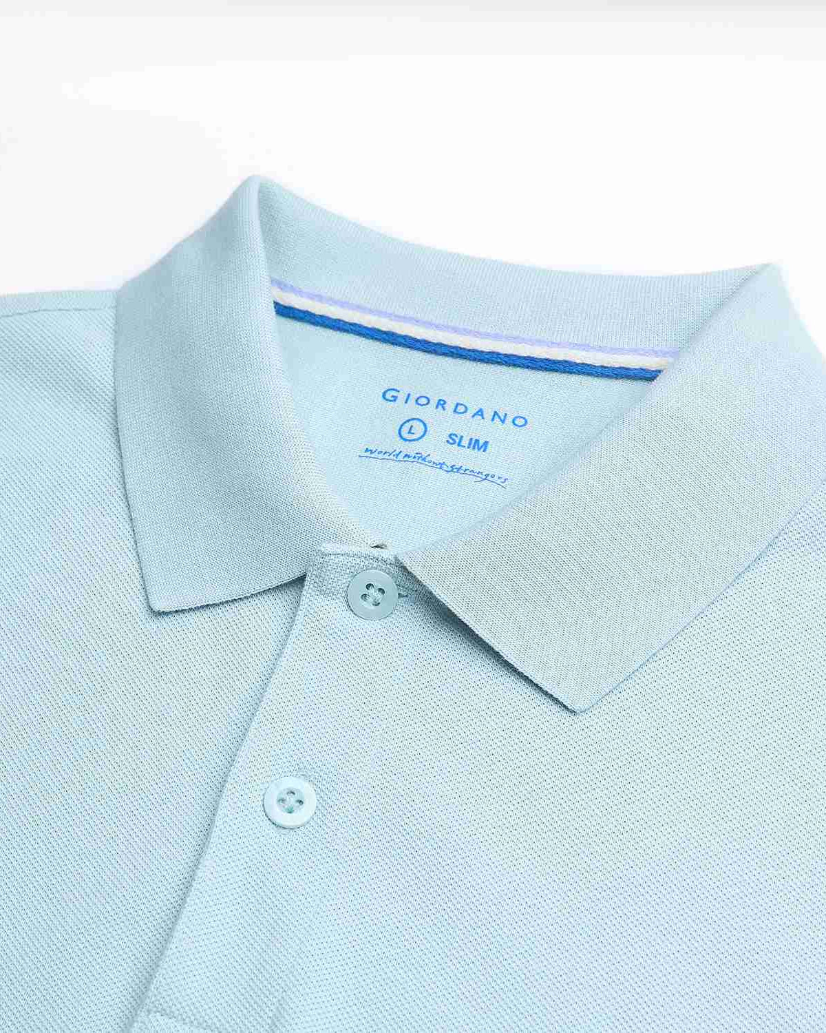 Men's Slim Fit Embroidery Solid Polo - Image 8