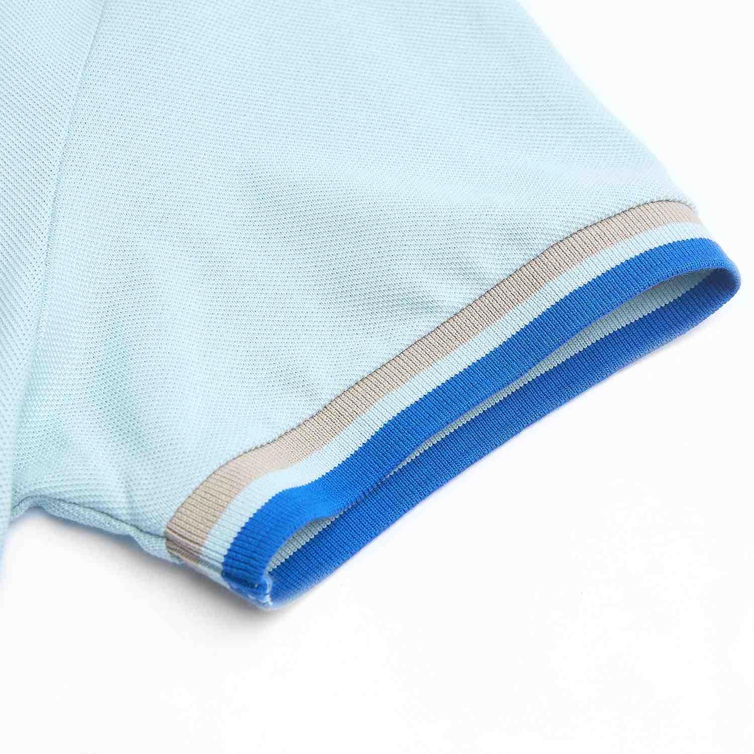 Men's Slim Fit Embroidery Solid Polo - Image 9