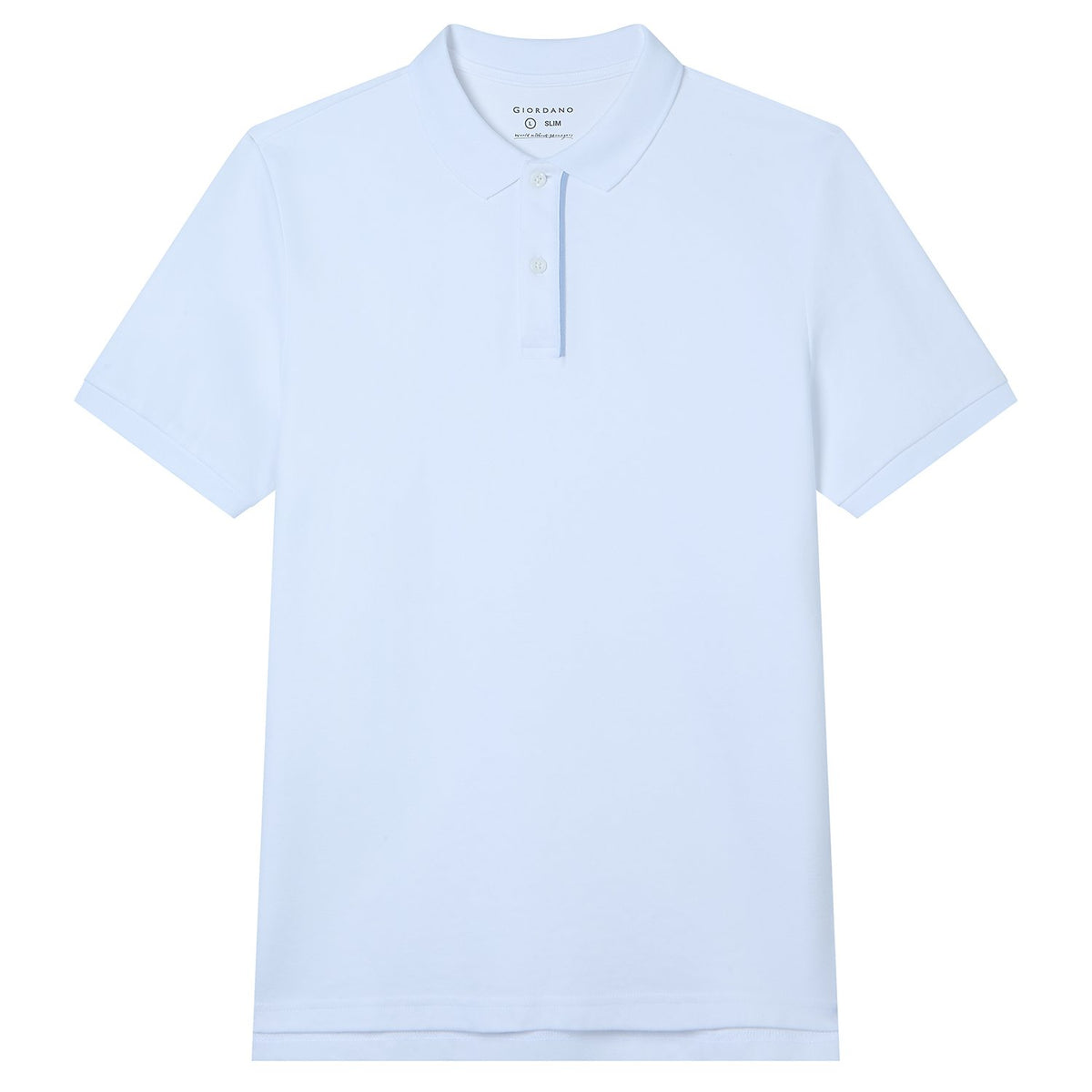 Men's Slim Fit Cool Touch Solid Polo Shirt - Image 6