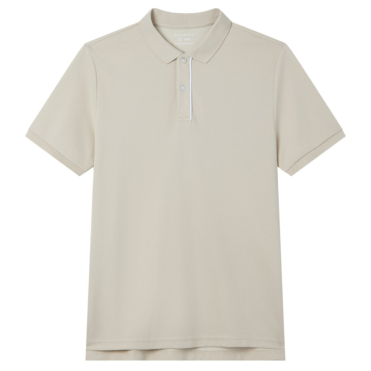 Men's Slim Fit Cool Touch Solid Polo Shirt - Image 6