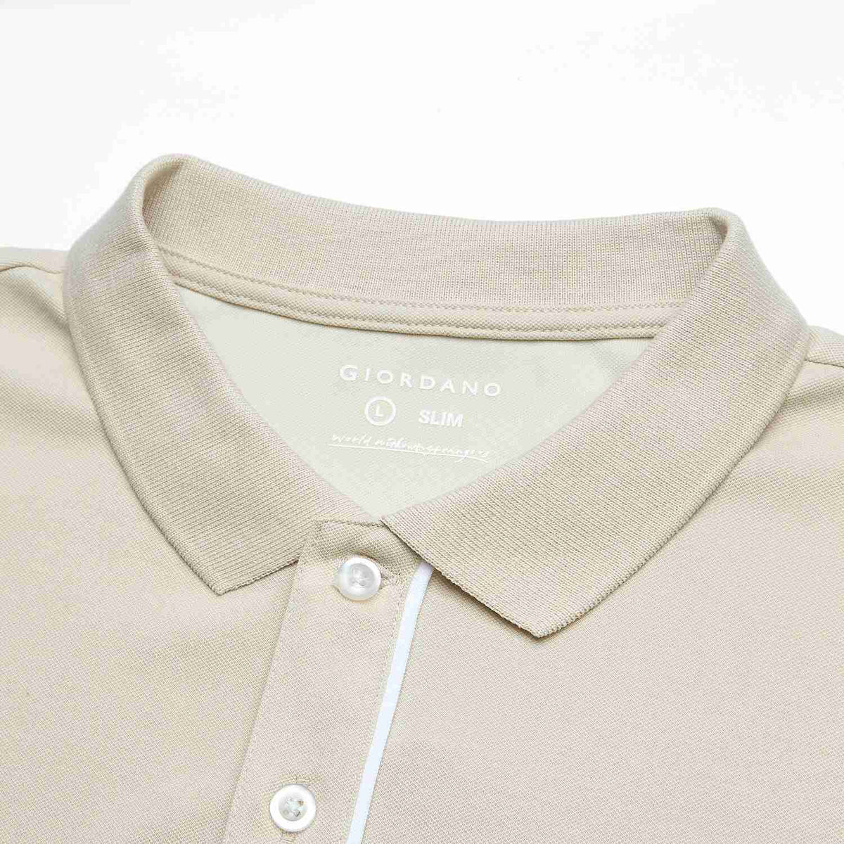 Men's Slim Fit Cool Touch Solid Polo Shirt - Image 8