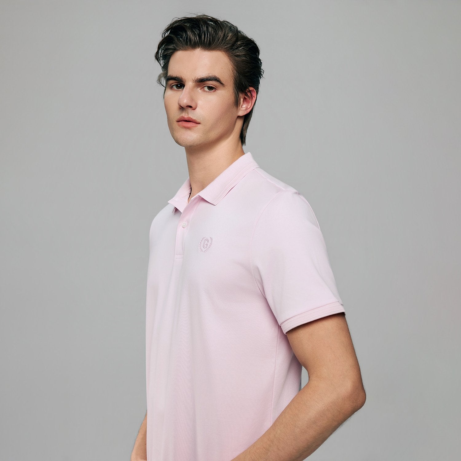 Mens's Liquid Touch Slim Fit Polo - Image 5