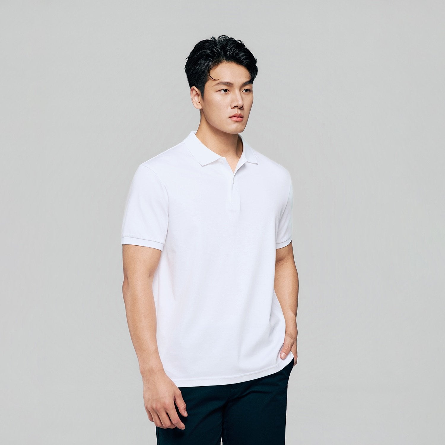 Men Regular Luxe Touch Cotton Polo Shirt - Image 2