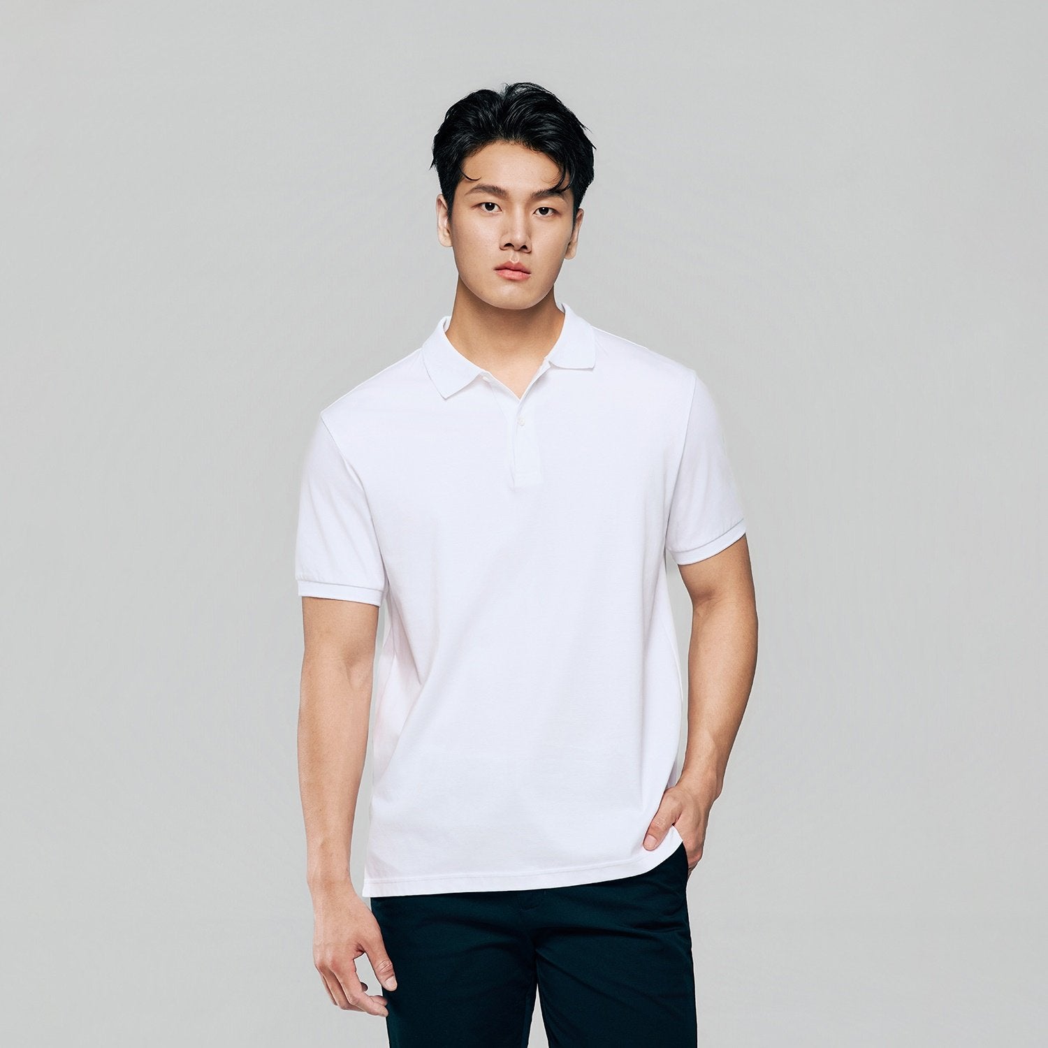Men Regular Luxe Touch Cotton Polo Shirt - Image 4