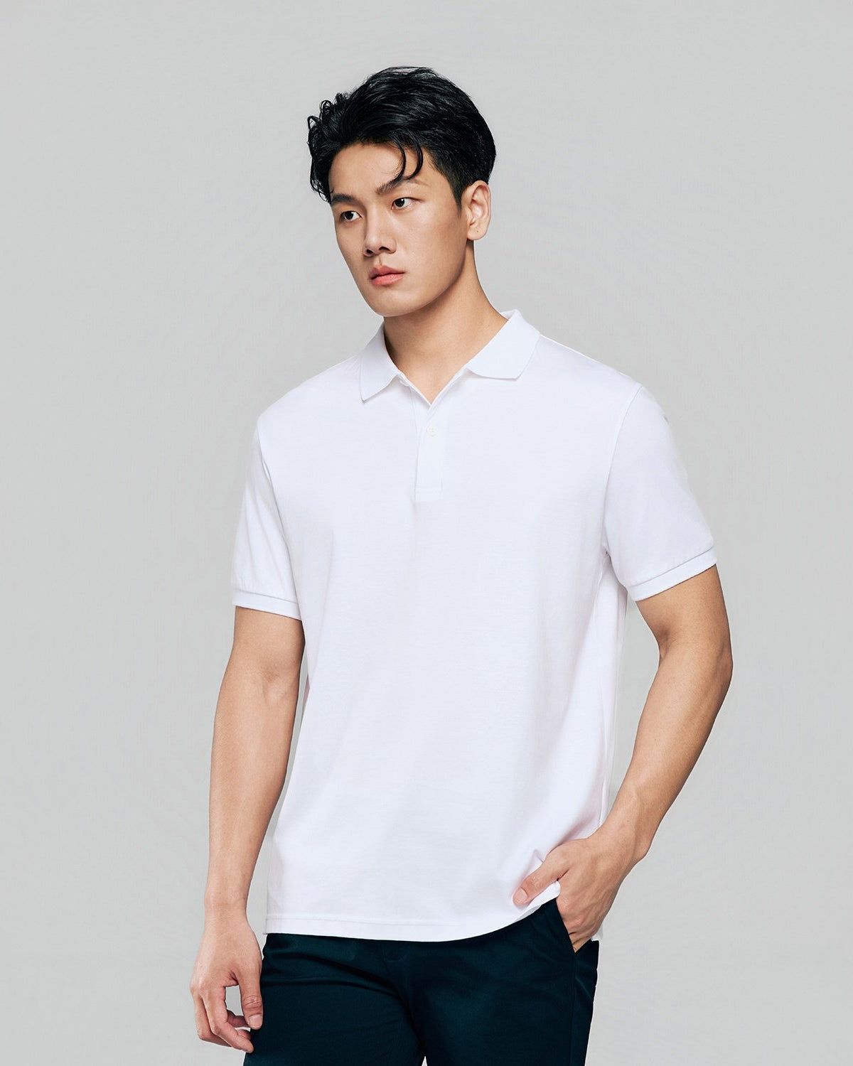 Men Regular Luxe Touch Cotton Polo Shirt - Image 5