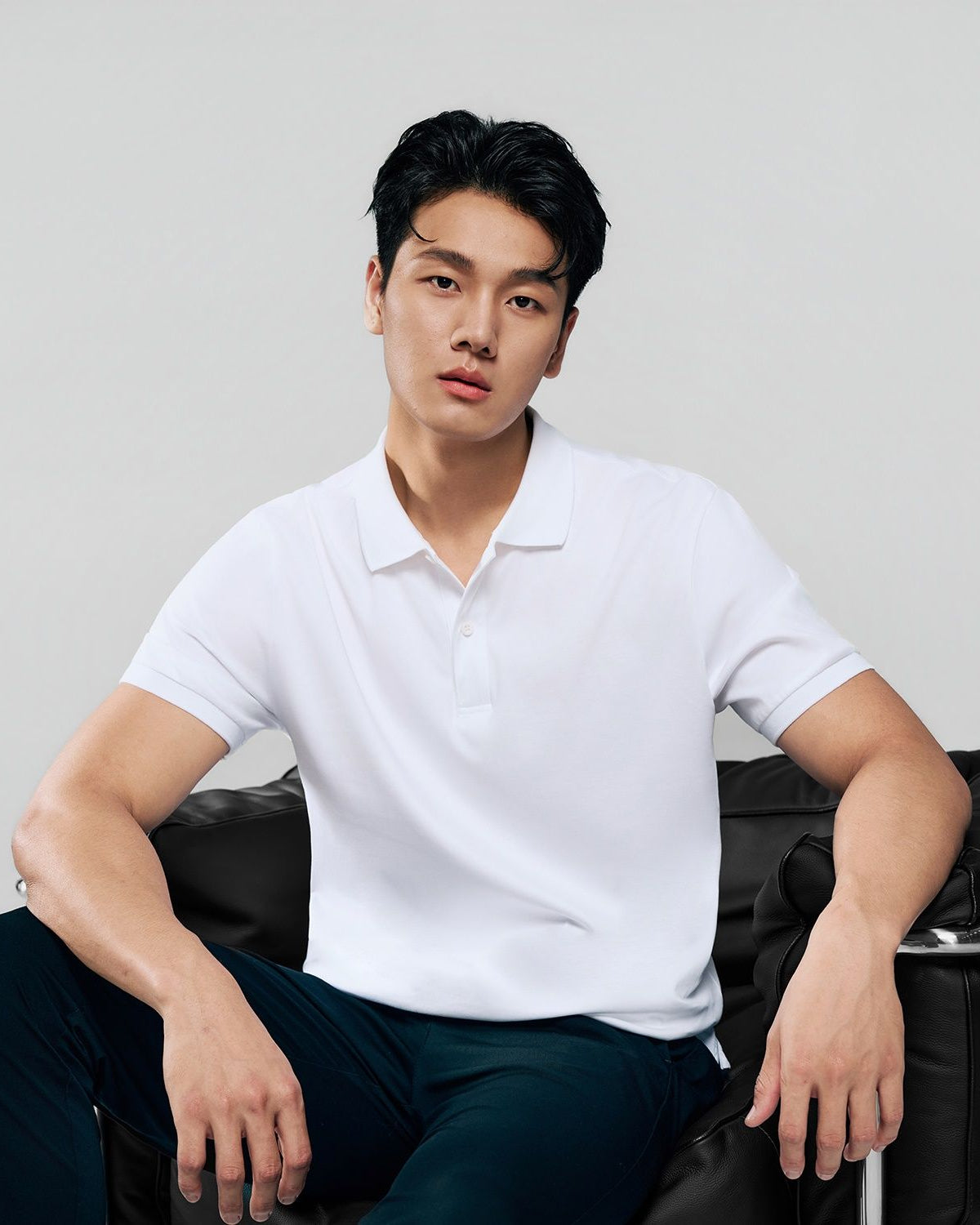 Men Regular Luxe Touch Cotton Polo Shirt - Image 6
