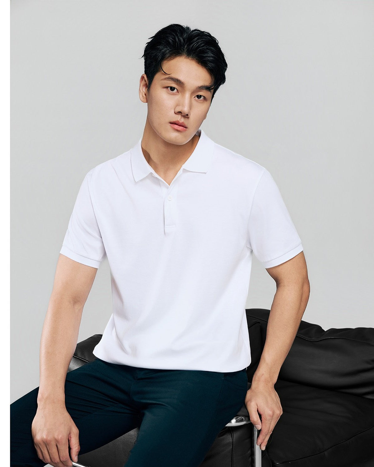 Men Regular Luxe Touch Cotton Polo Shirt - Image 7