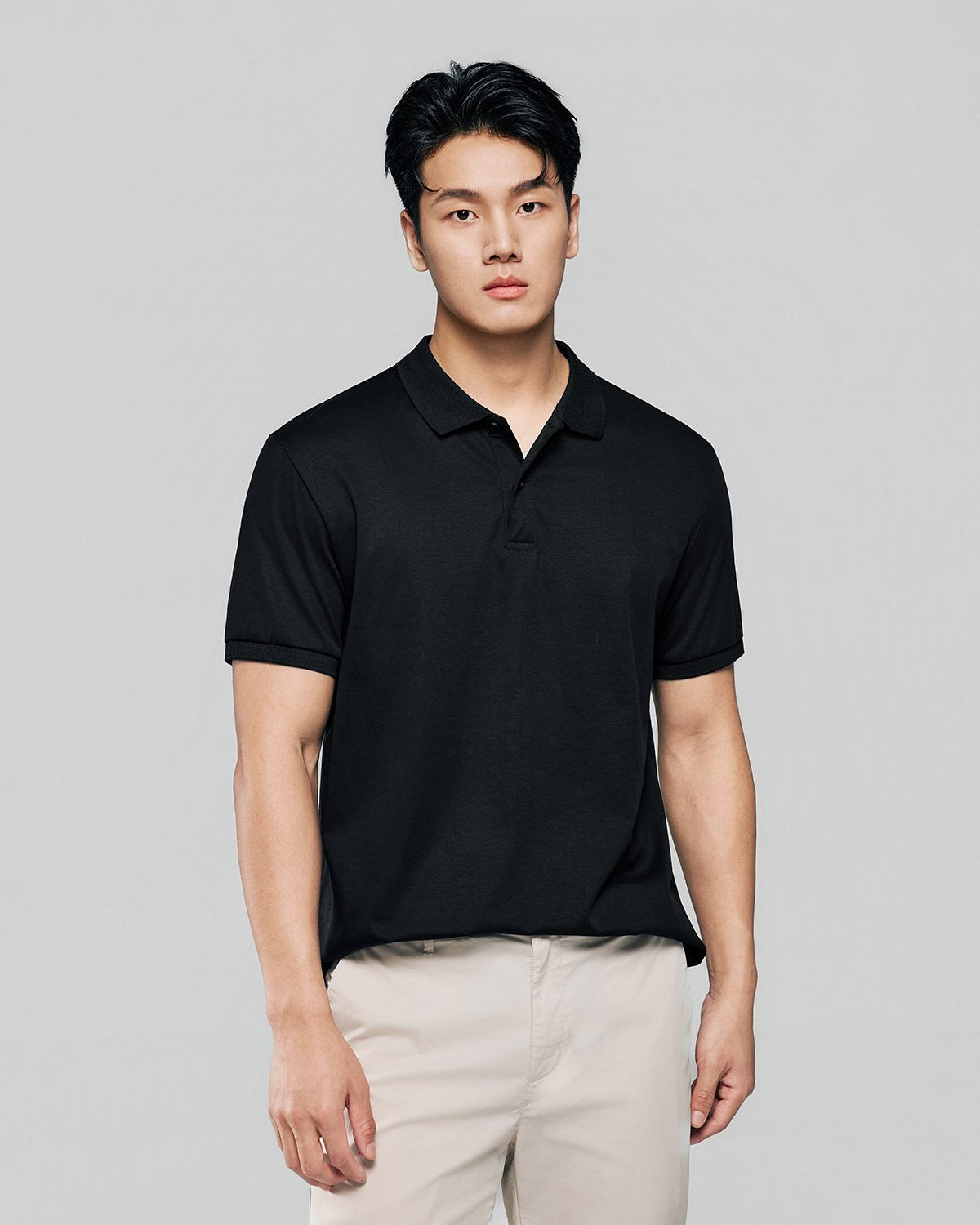 Men Regular Luxe Touch Cotton Polo Shirt - Image 3