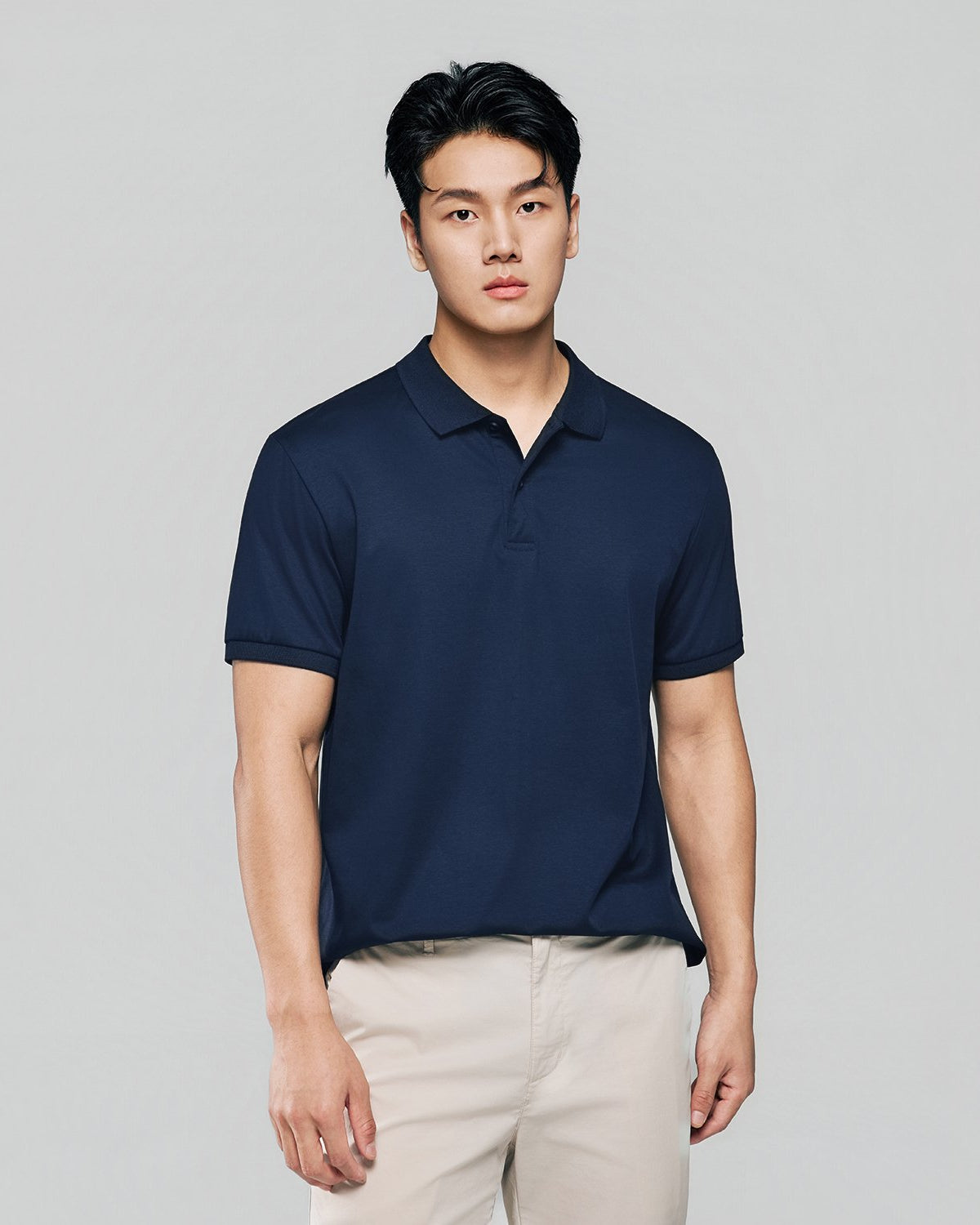 Men Regular Luxe Touch Cotton Polo Shirt - Image 3