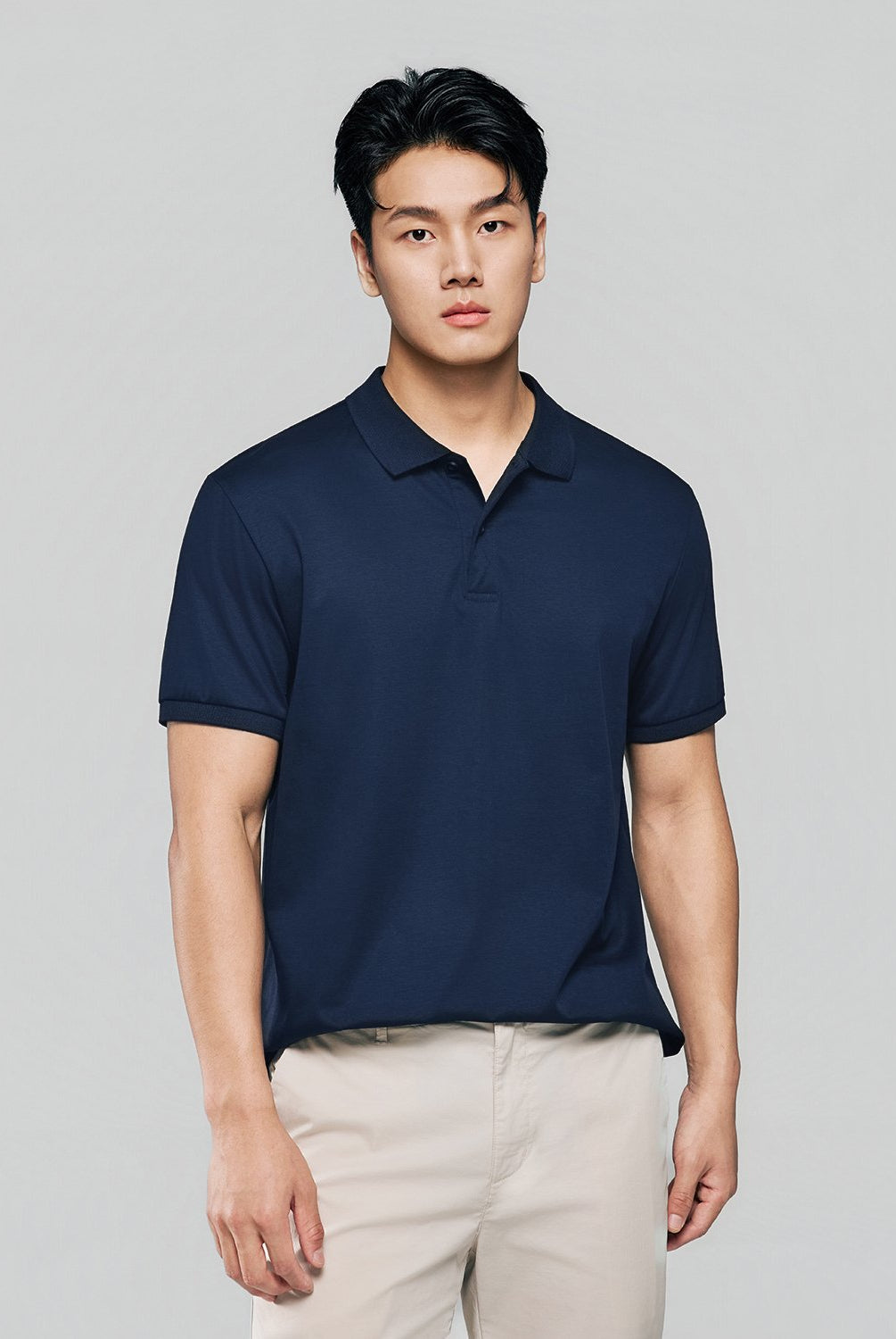 Men Regular Luxe Touch Cotton Polo Shirt - Image 3