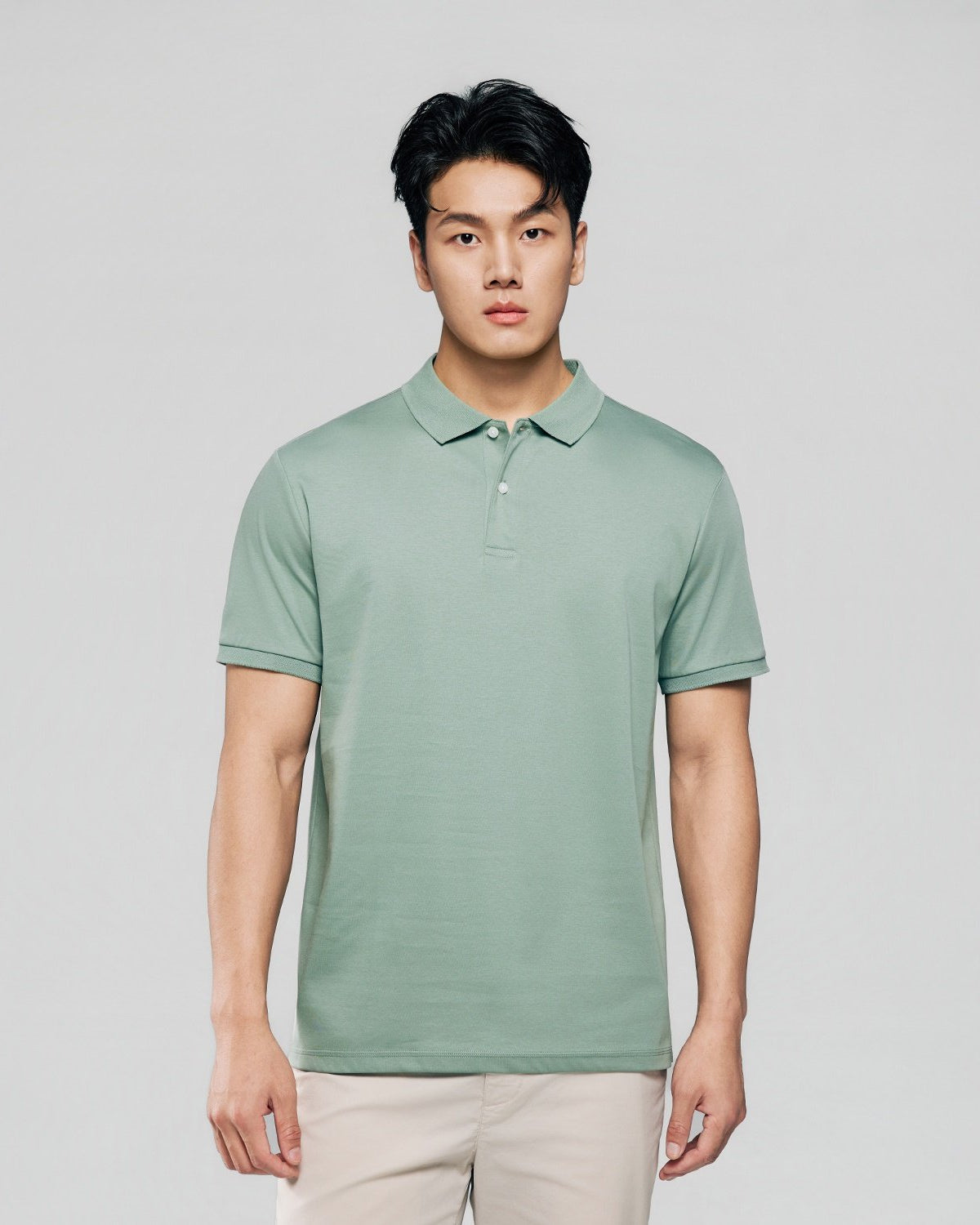 Men Regular Luxe Touch Cotton Polo Shirt - Image 2