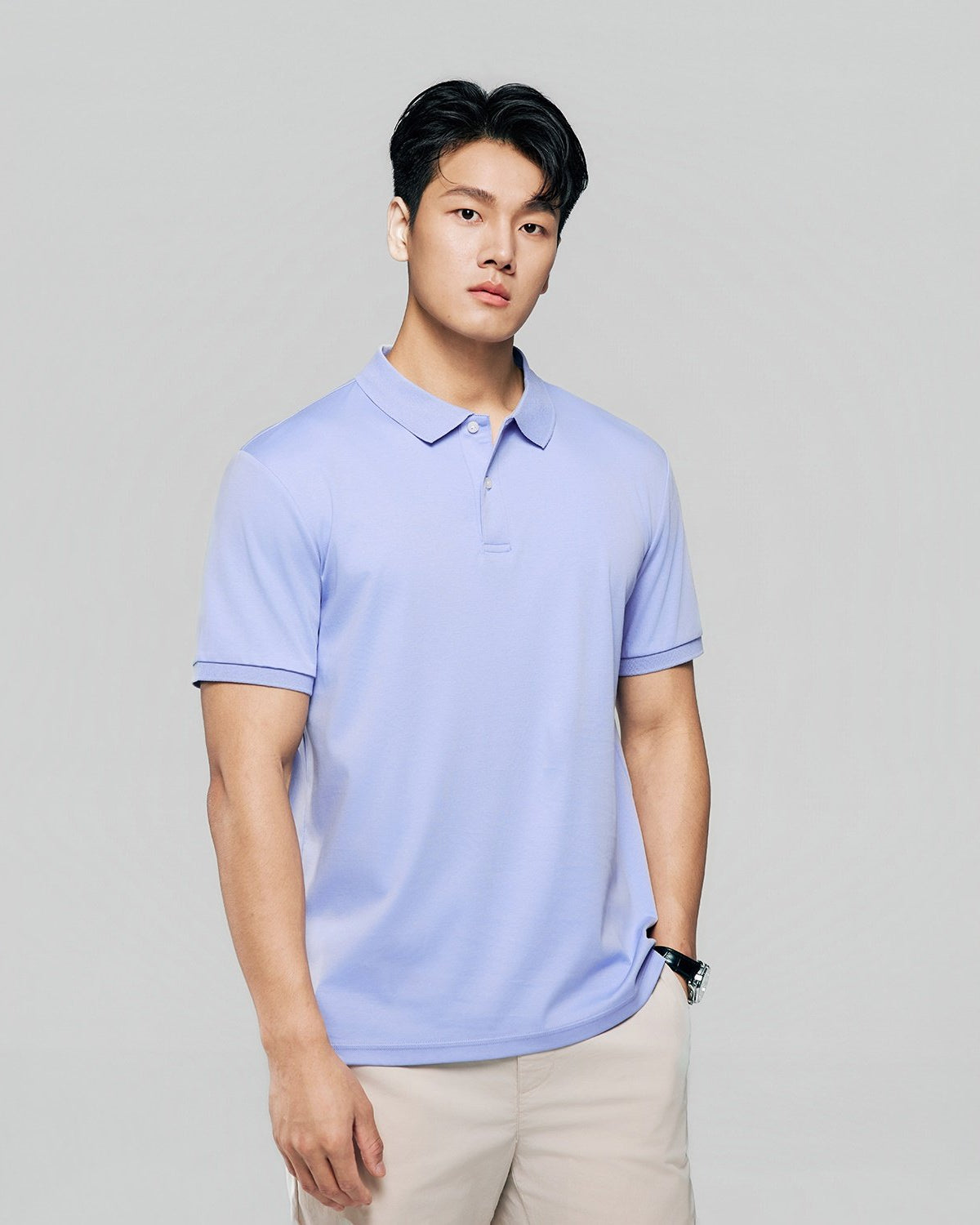 Men Regular Luxe Touch Cotton Polo Shirt - Image 3