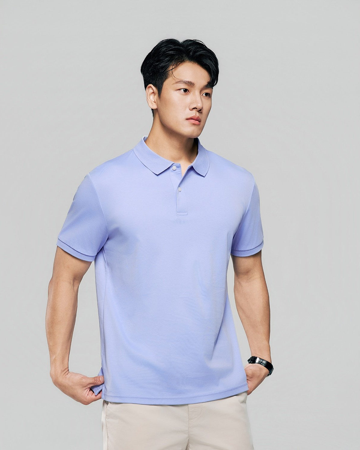 Men Regular Luxe Touch Cotton Polo Shirt - Image 4