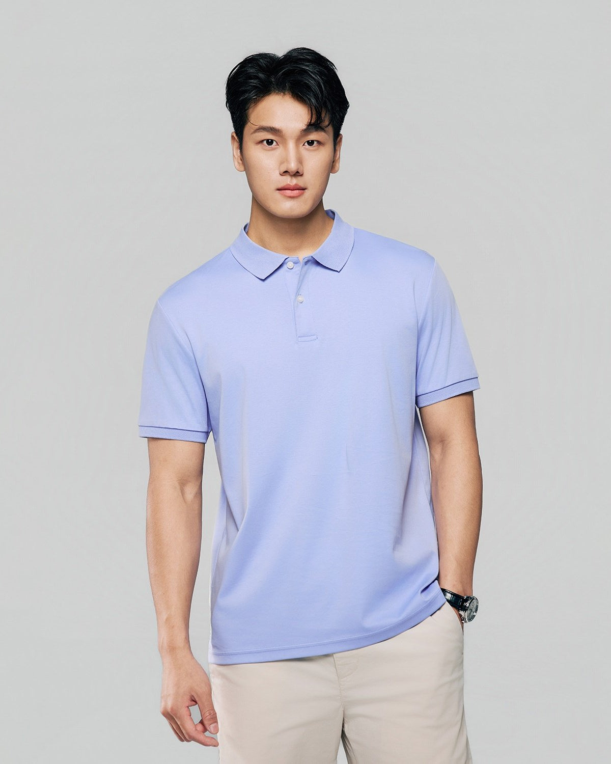 Men Regular Luxe Touch Cotton Polo Shirt - Image 5