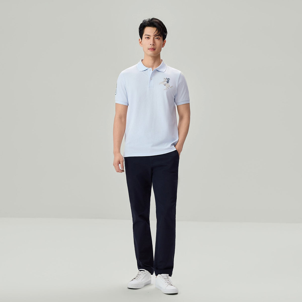 Men's Slim Fit Napoleon Polo - Image 1