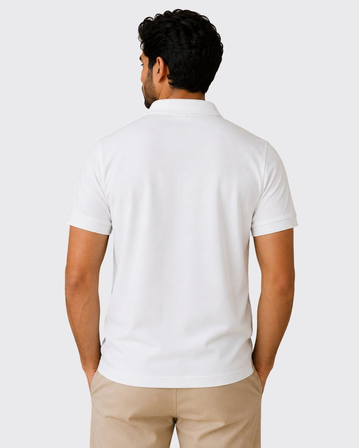 Men's Slim Fit Saudi National Day Polo - Image 2