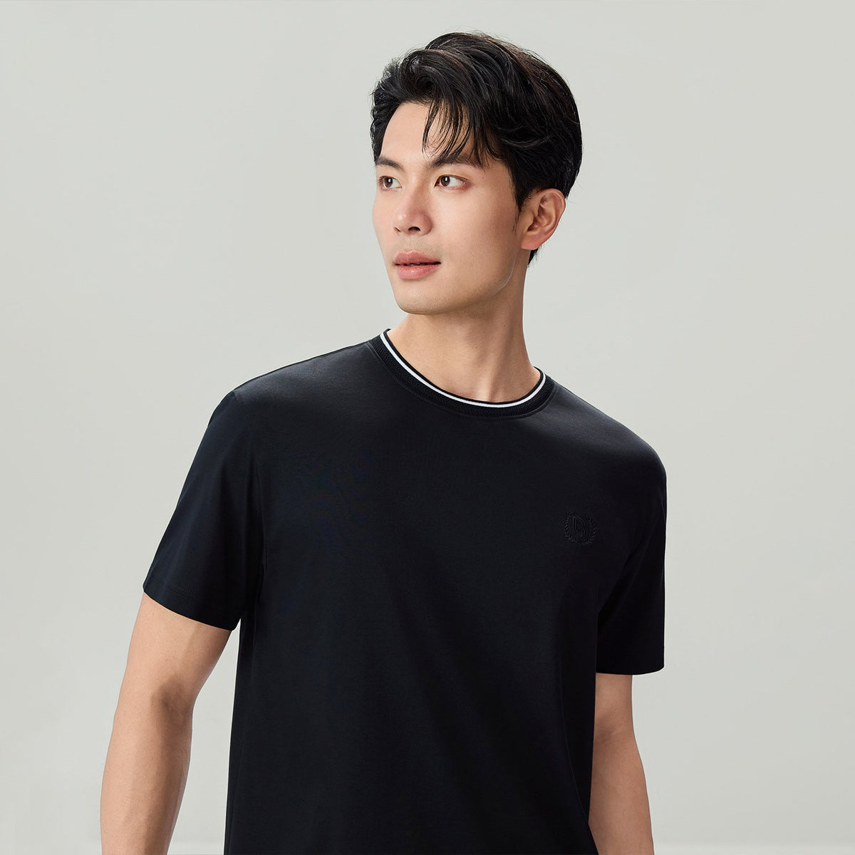 Men's Cotton Interlock Relaxed Fit Liquid Touch Tee - Image 5