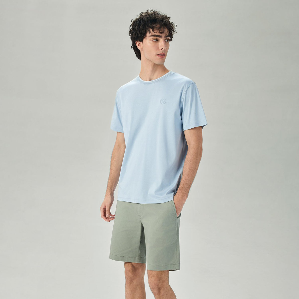Men's Cotton Interlock Relaxed Fit Liquid Touch Tee - Image 4