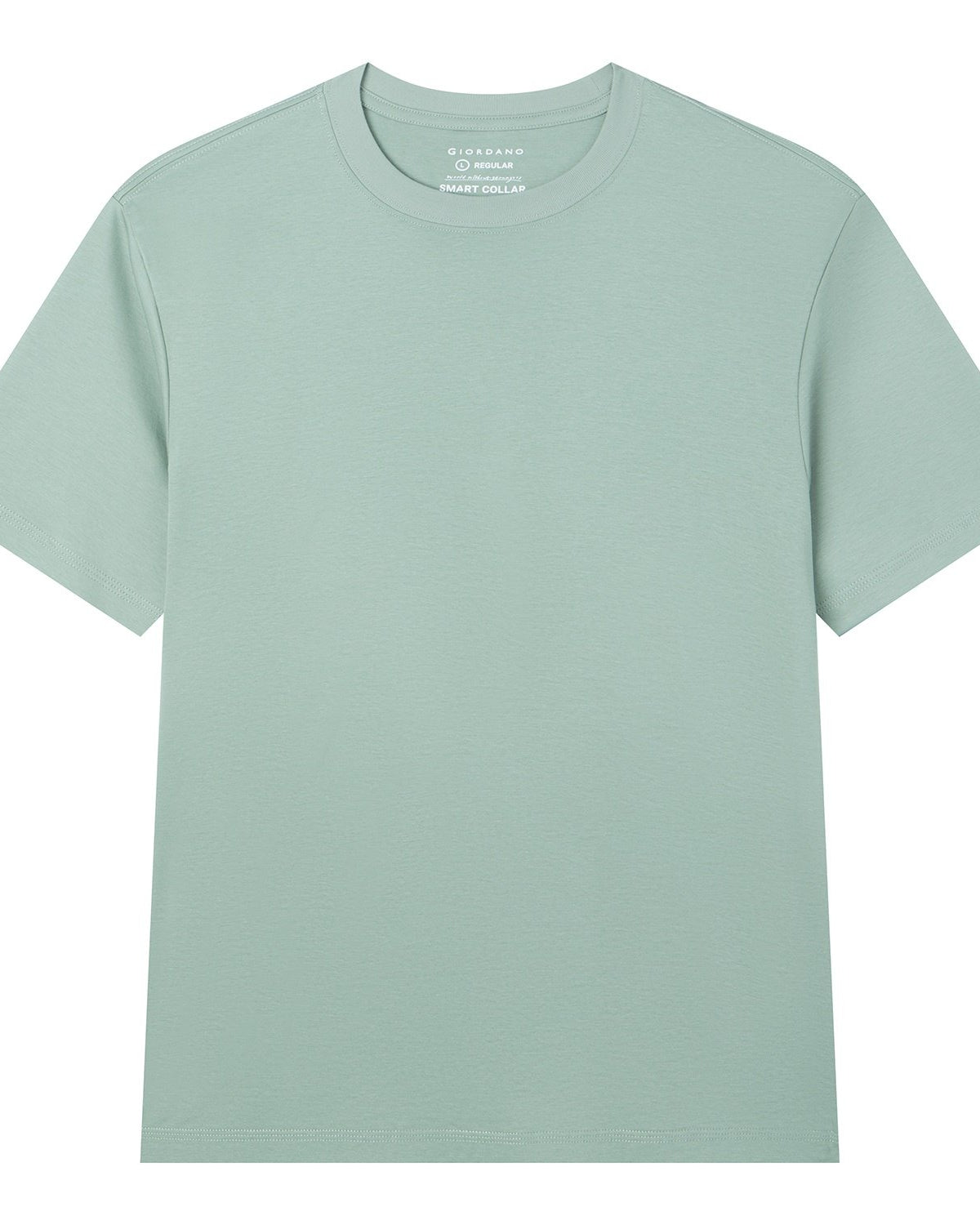 Men Regular Luxe Touch Cotton Crew Tee - Image 6
