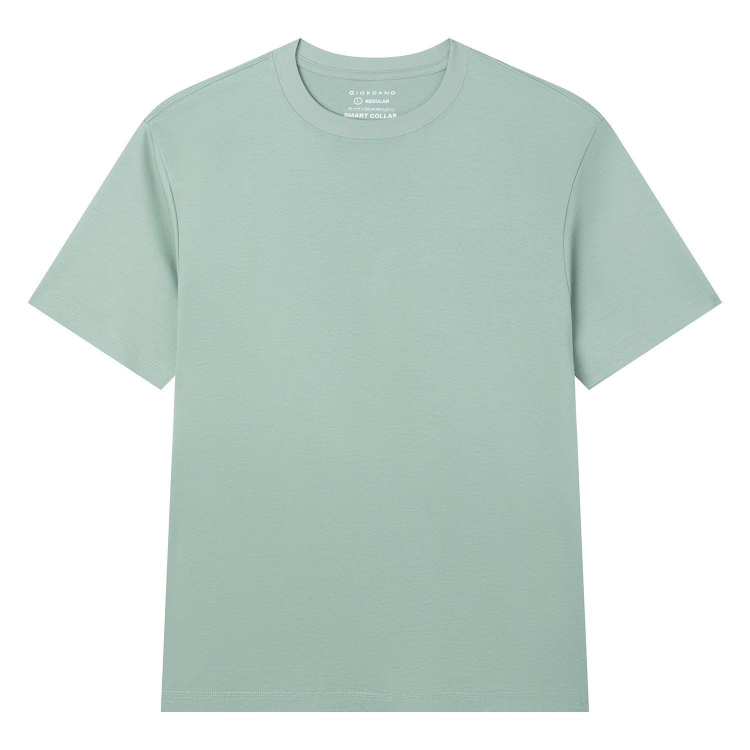 Men Regular Luxe Touch Cotton Crew Tee - Image 6