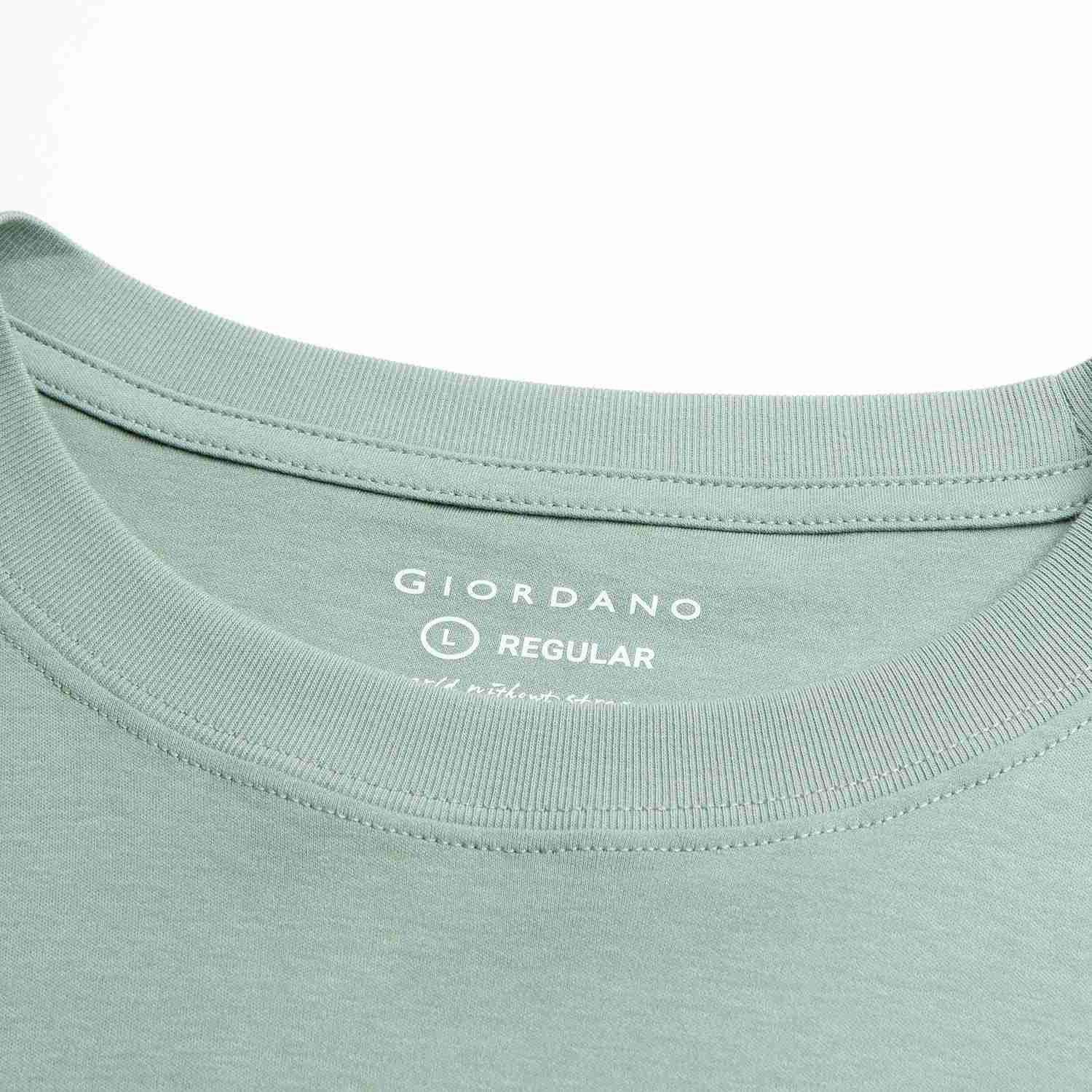 Men Regular Luxe Touch Cotton Crew Tee - Image 8
