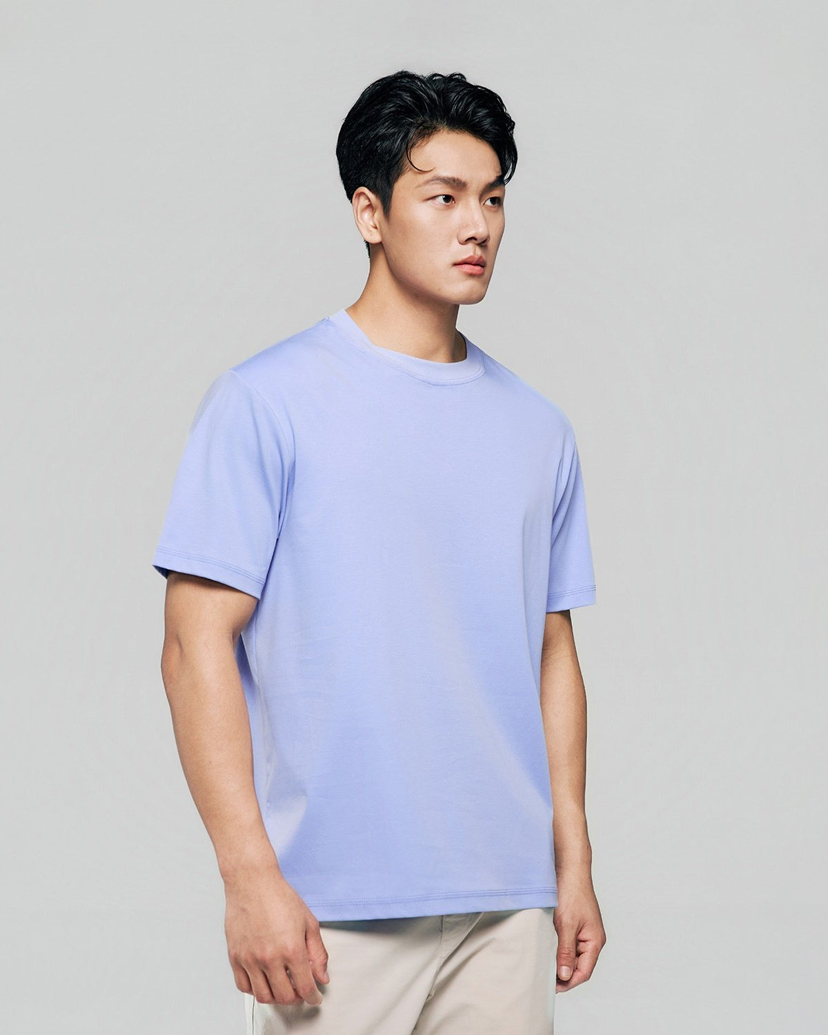 Men Regular Luxe Touch Cotton Crew Tee - Image 4