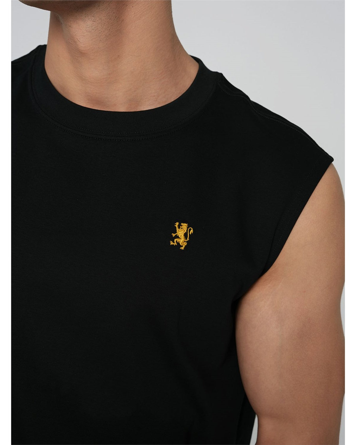 Men's Mercerized Sleeveless Regular Fit Vest - Image 6