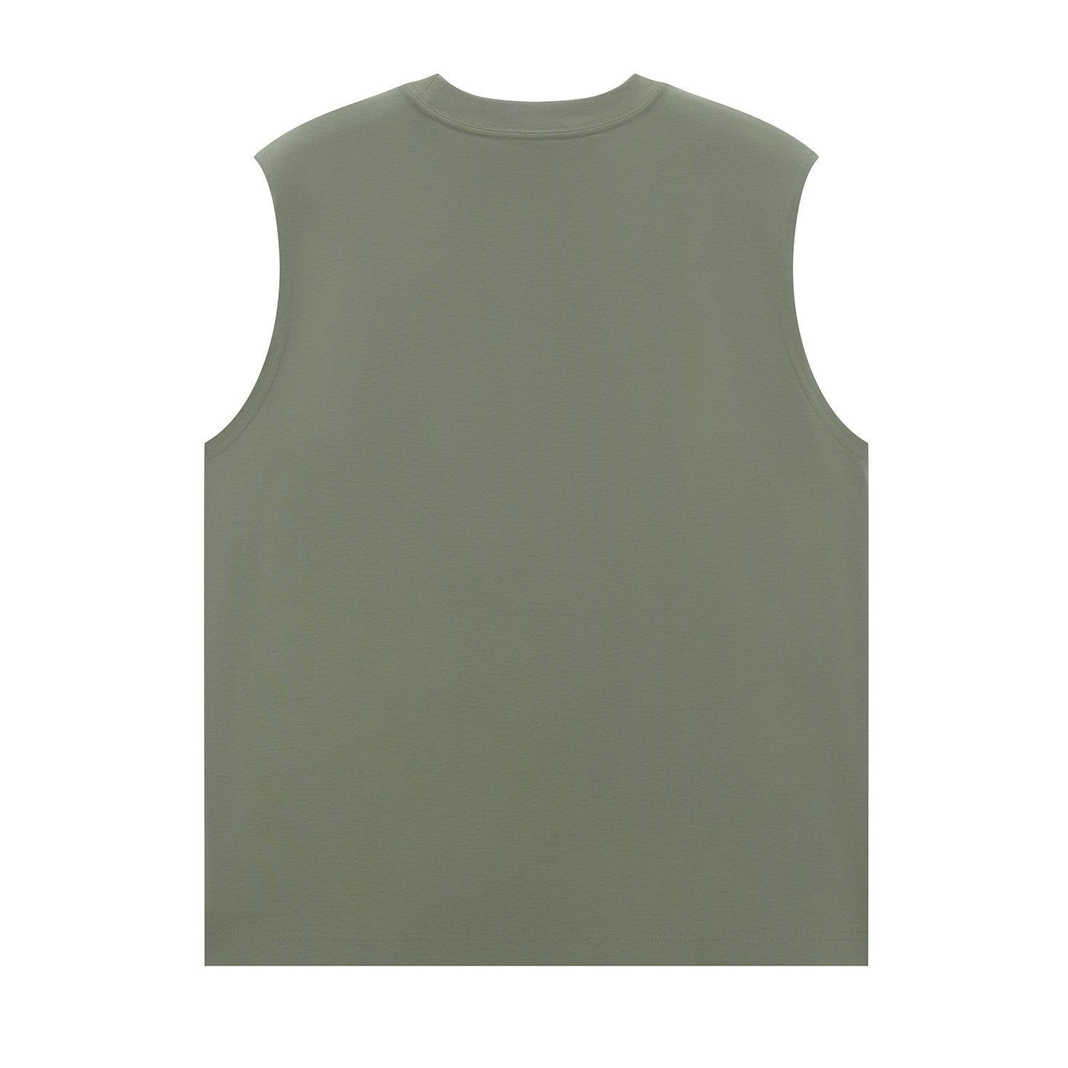 Men's luxe Mercerized Sleeveless Regular Fit Vest - Image 7