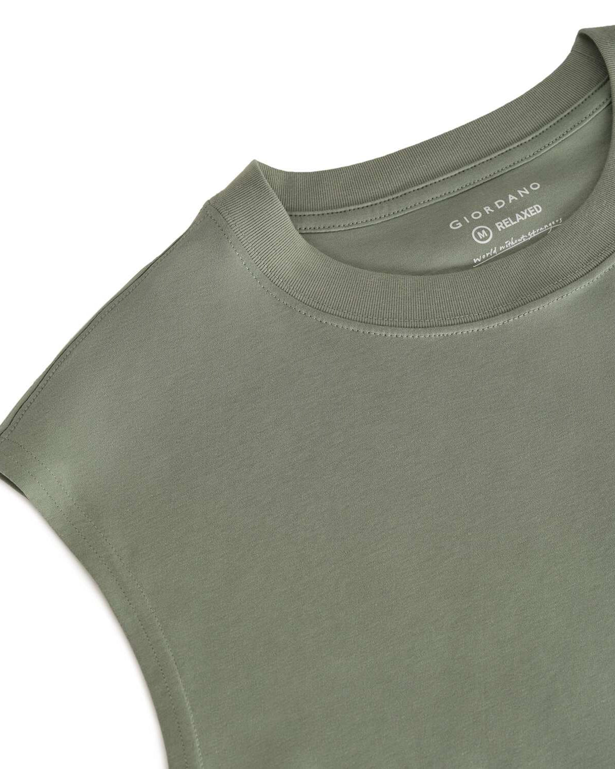 Men's Mercerized Sleeveless Regular Fit Vest - Image 8