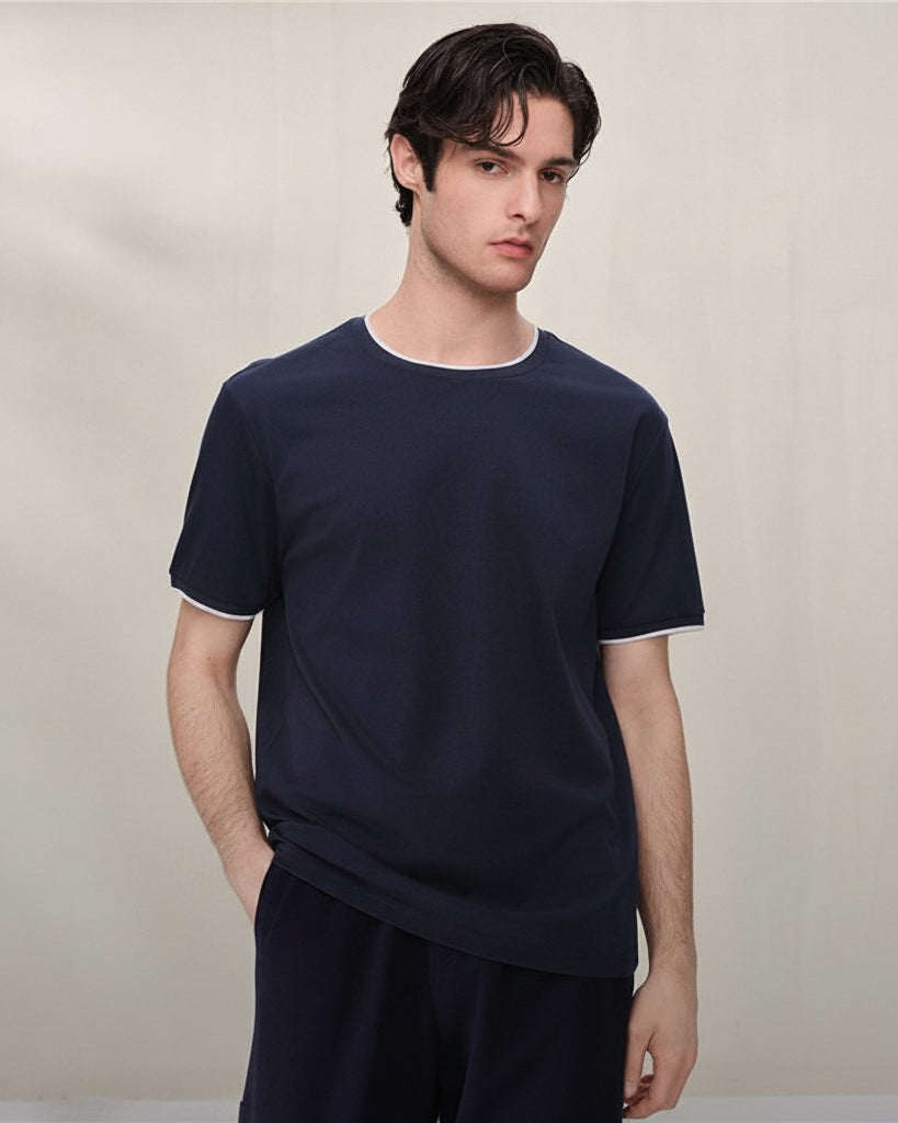 Men's Crew Neck Regular Tee - Image 1