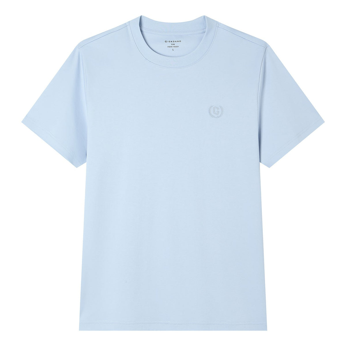 Men's Slim Fit Liquid Touch Cotton Crew Neck Tee - Image 6