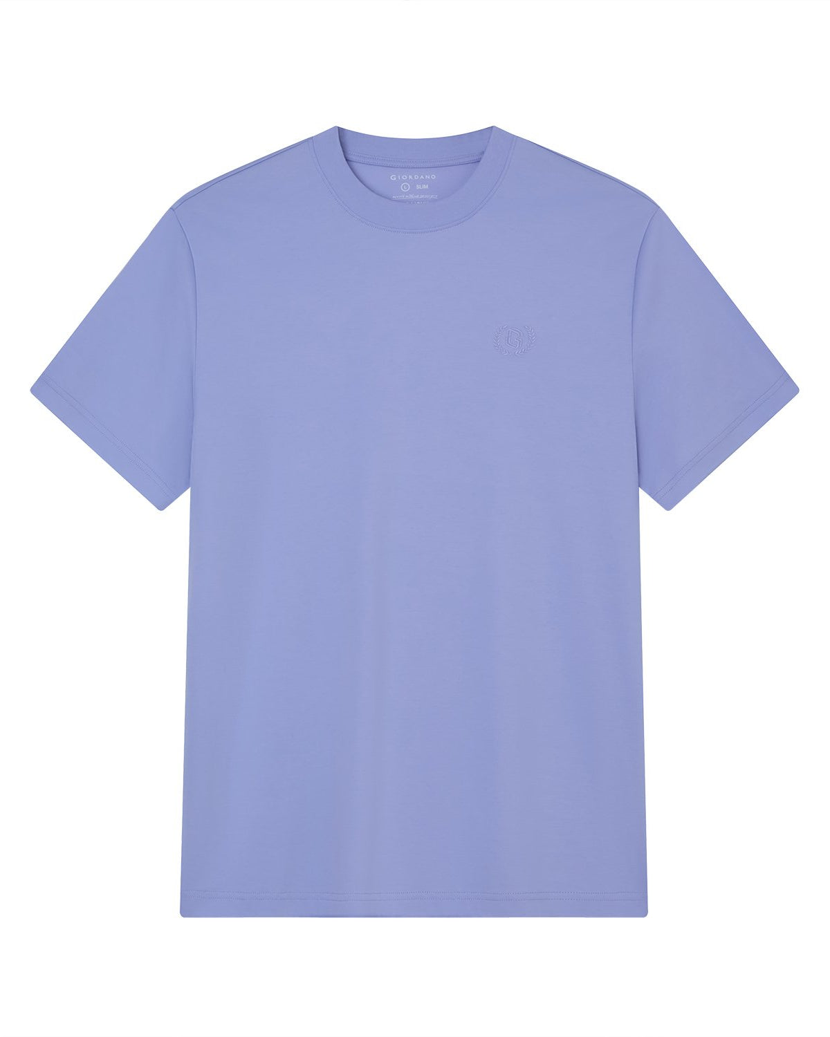 Men's Slim Fit Liquid Touch Cotton Crew Neck Tee - Image 7