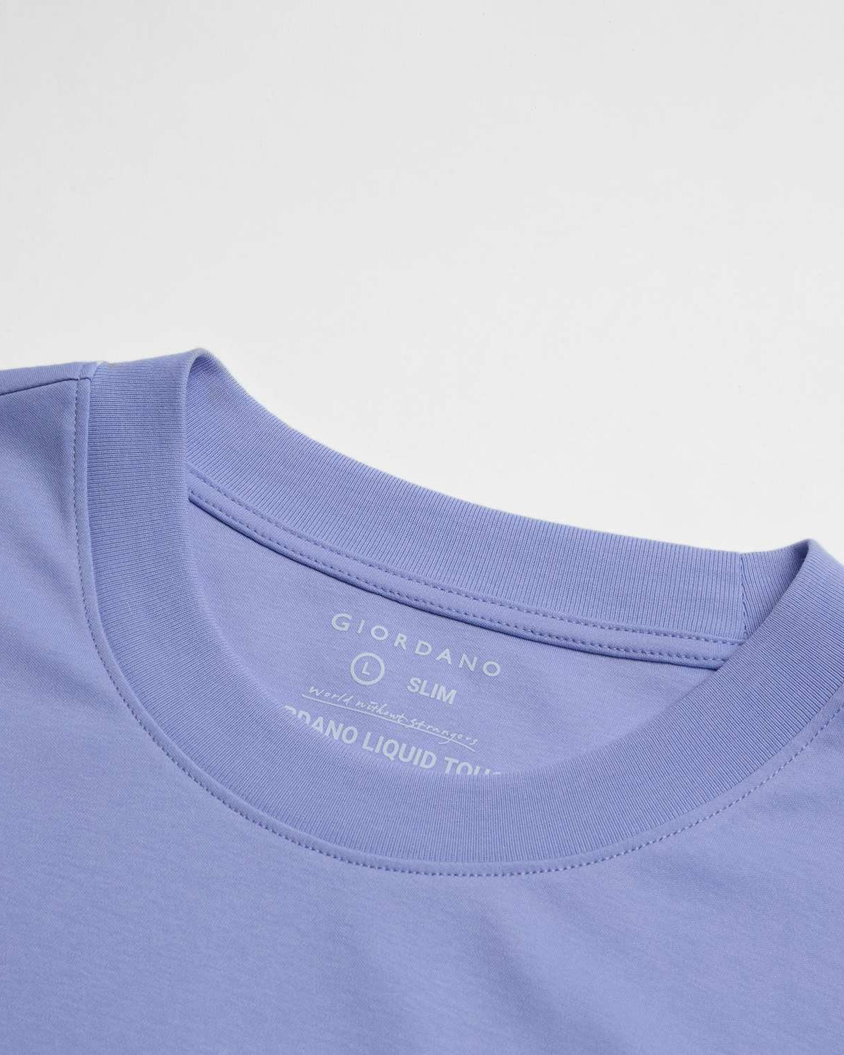 Men's Slim Fit Liquid Touch Cotton Crew Neck Tee - Image 9