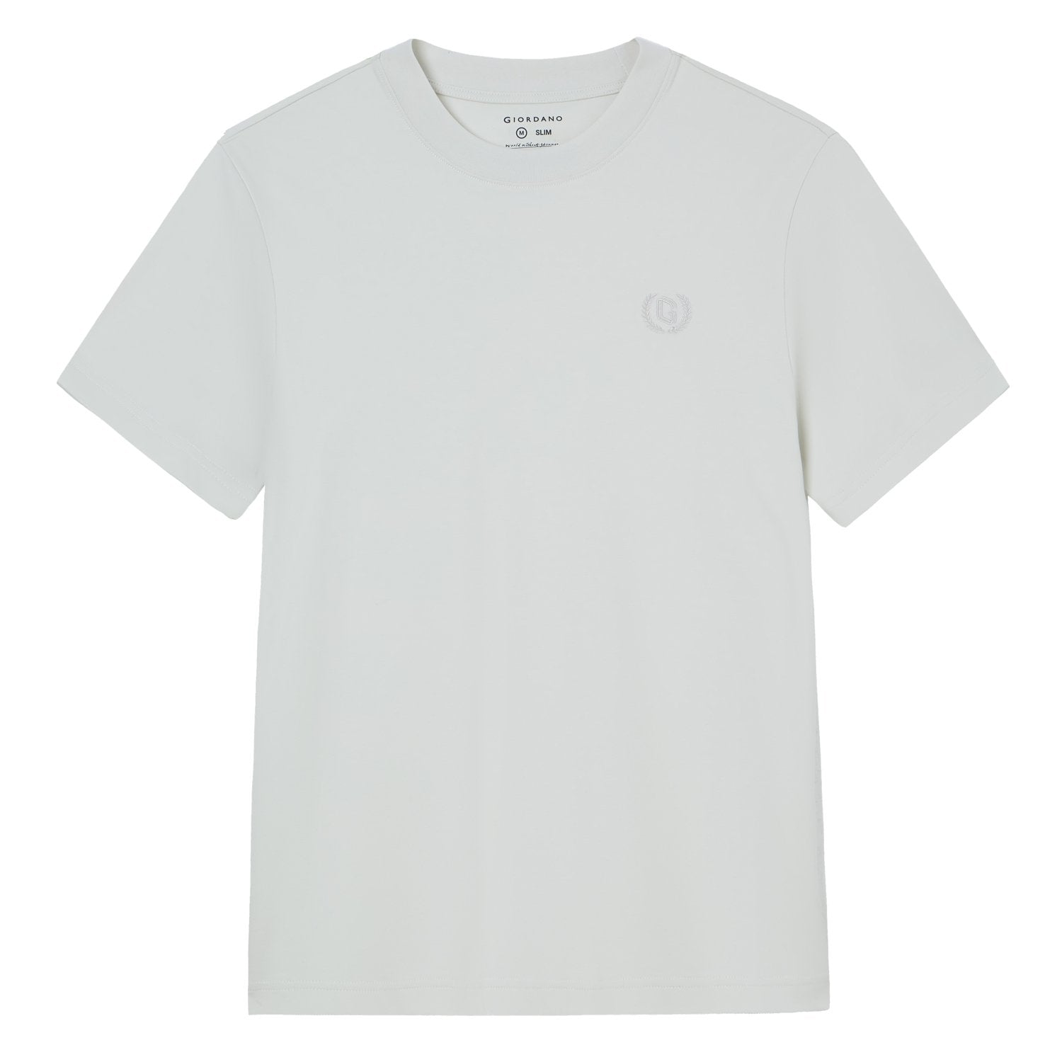 Men's Slim Fit Liquid Touch Cotton Crew Neck Tee - Image 3