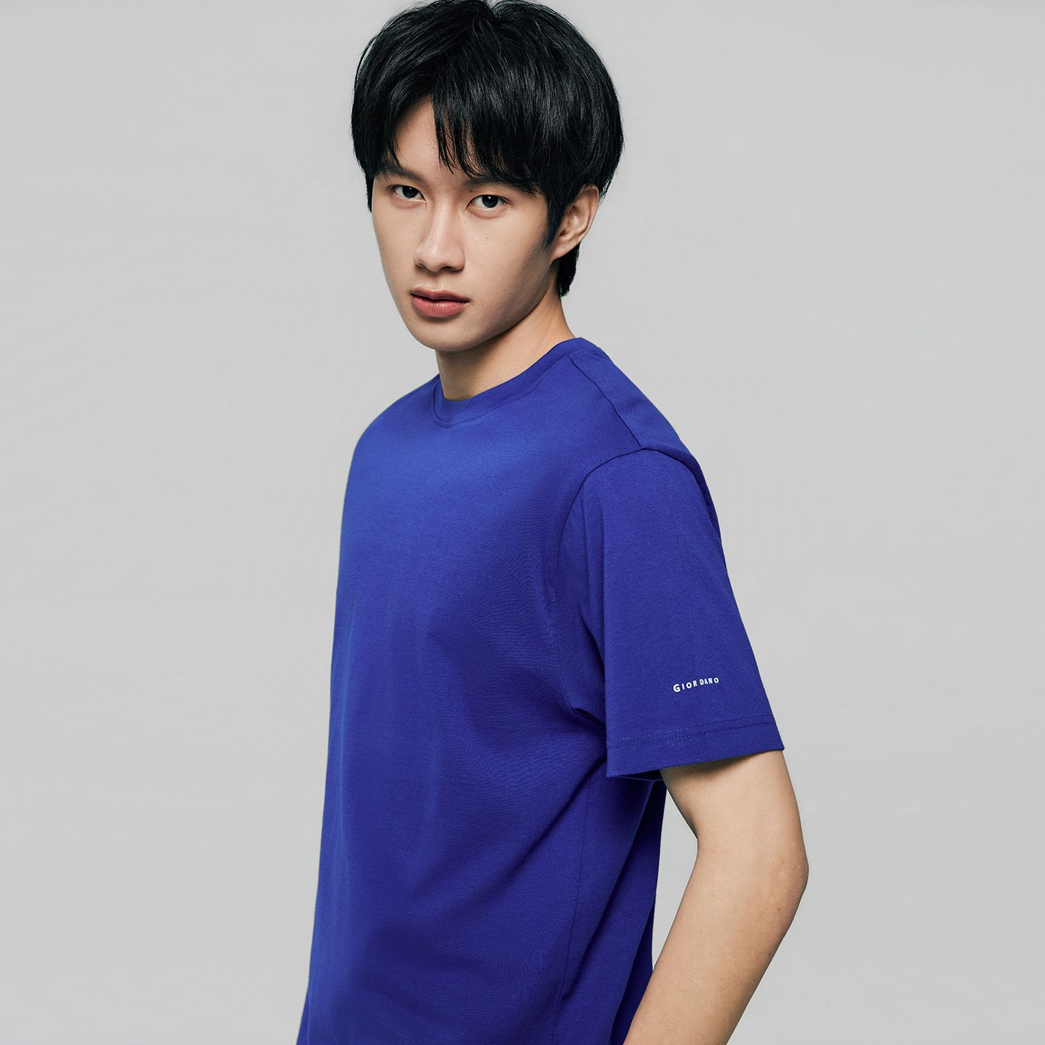 Men's Slim Fit Cotton Crew Neck Tee - Image 5