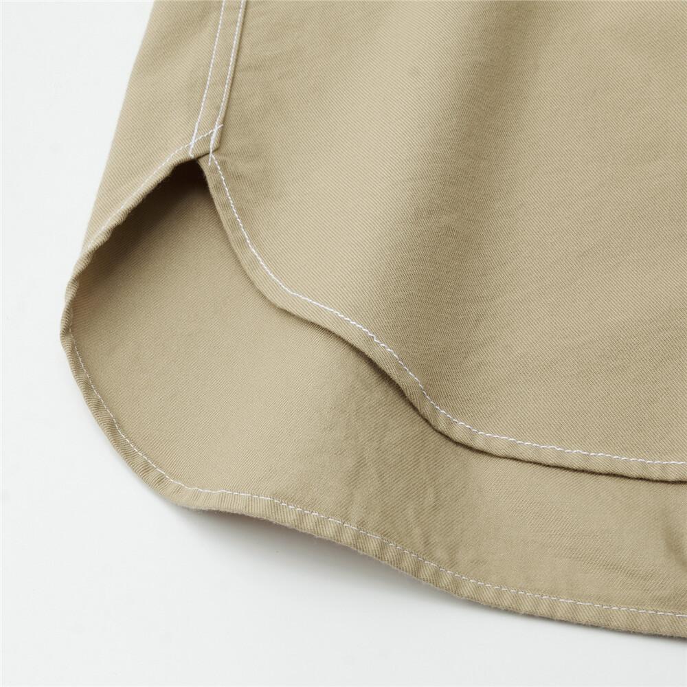 Men's Relaxed Fit Cotton Twill Long Sleeve Shirt - Image 9