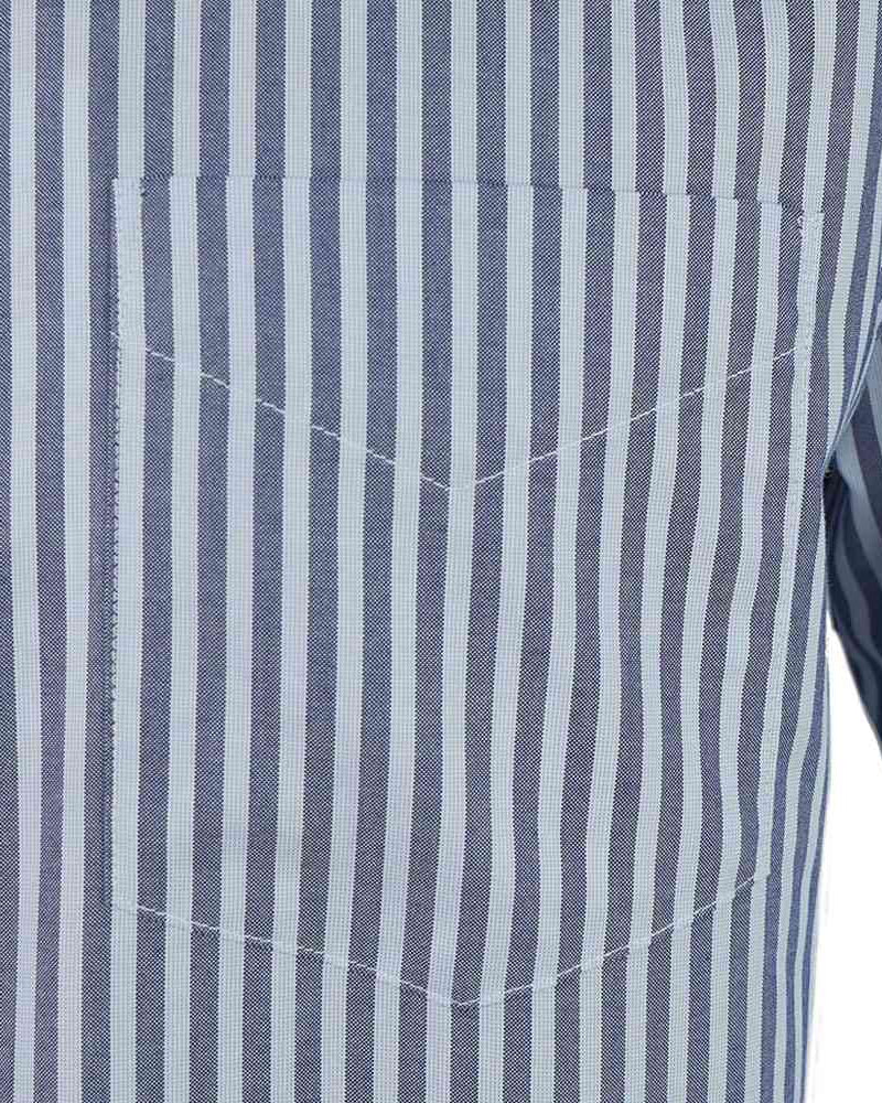 Men's Wrinkle Free Oxford Long Sleeve Shirt - Image 4