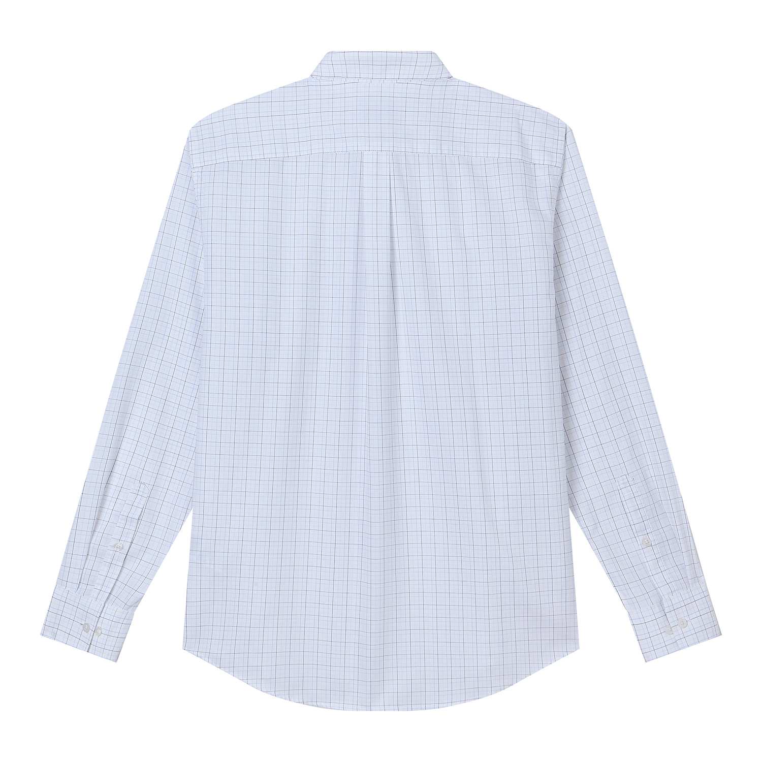 Men's Wrinkle Free Oxford Long Sleeve Shirt - Image 2